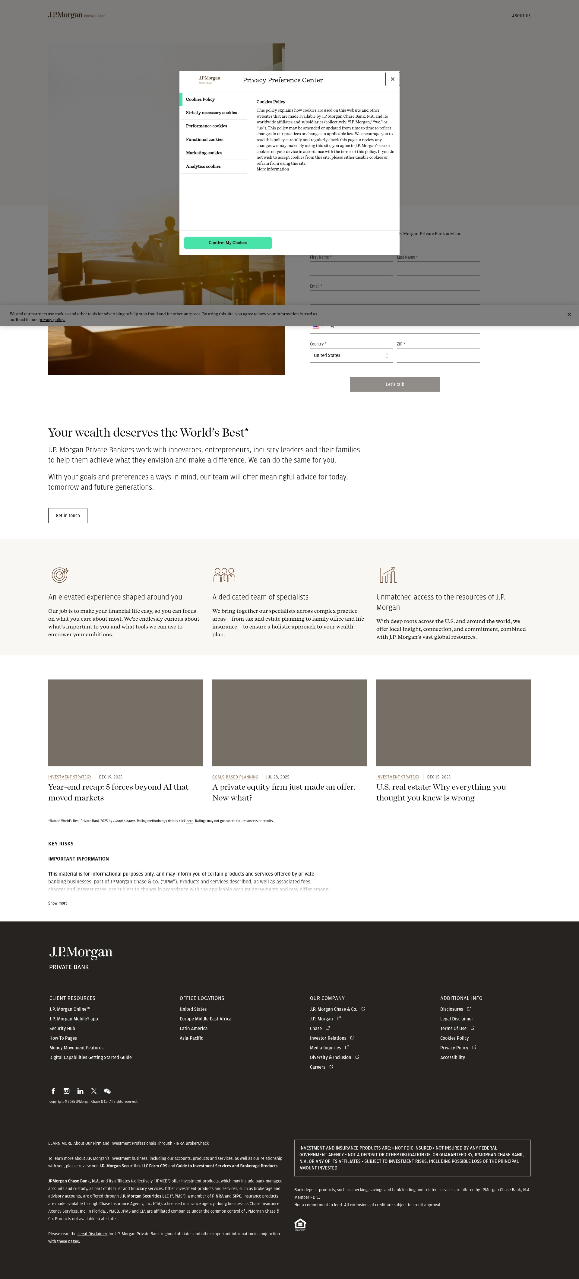 Landing Page