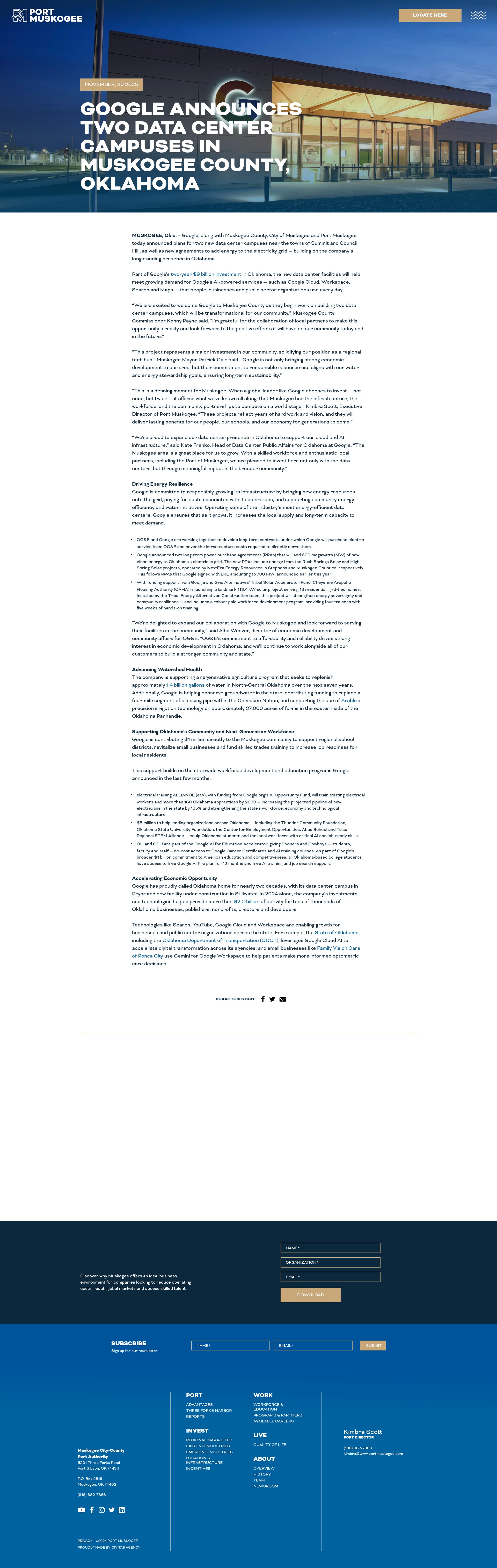 Landing Page
