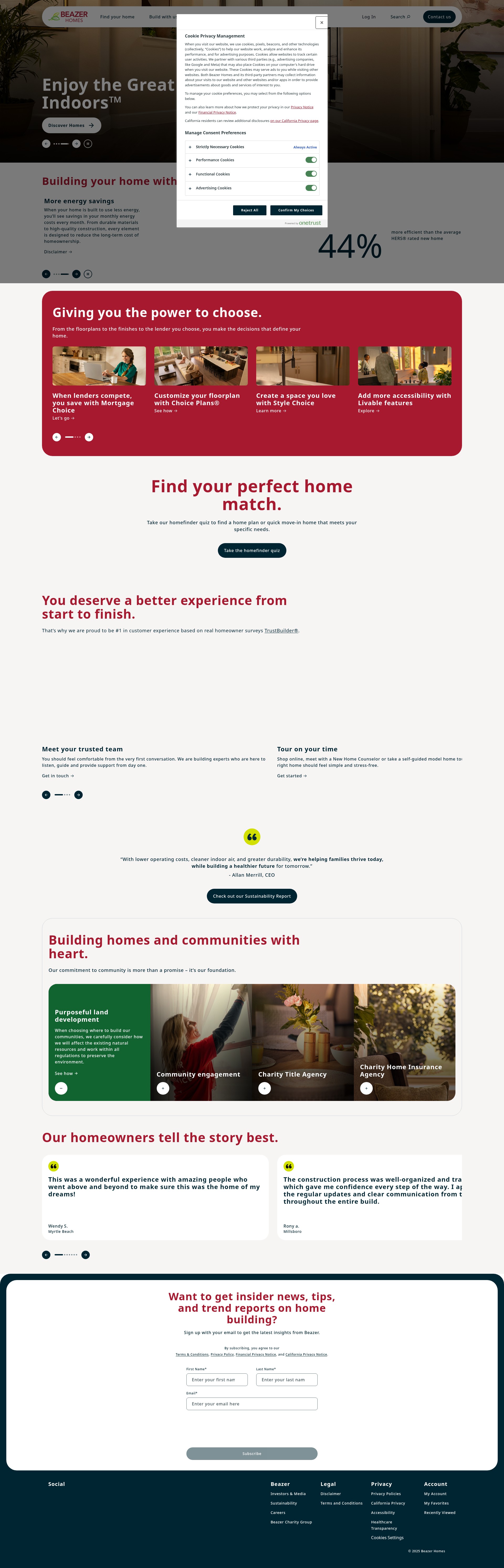 Landing Page