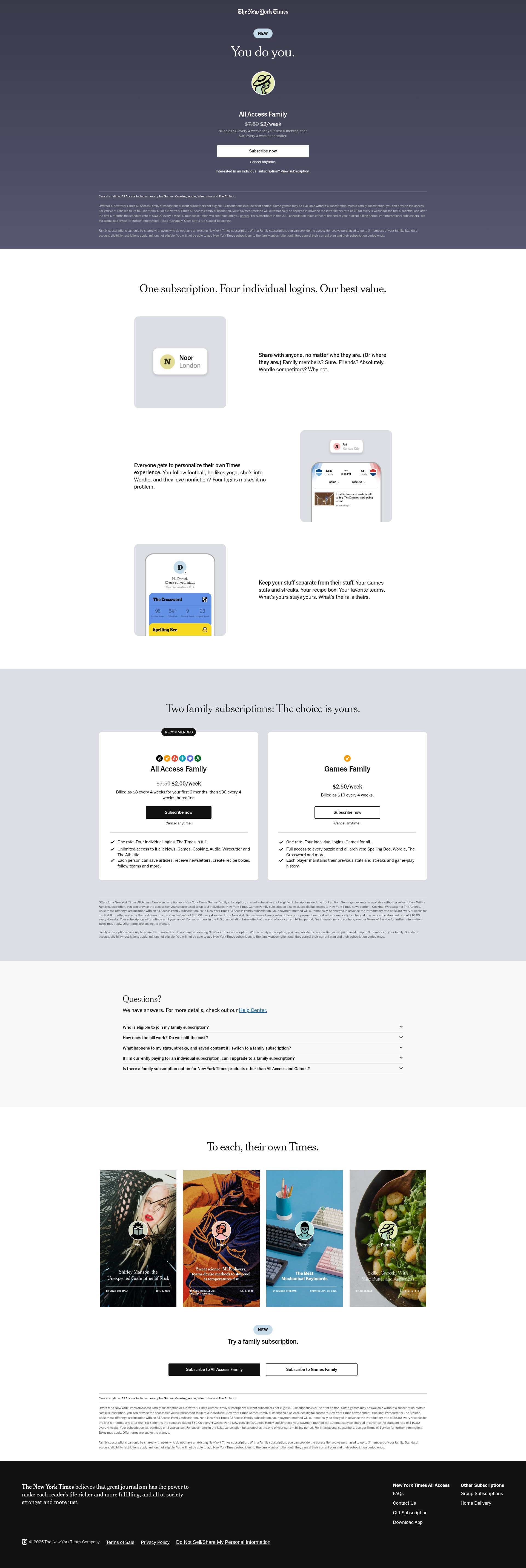 Landing Page