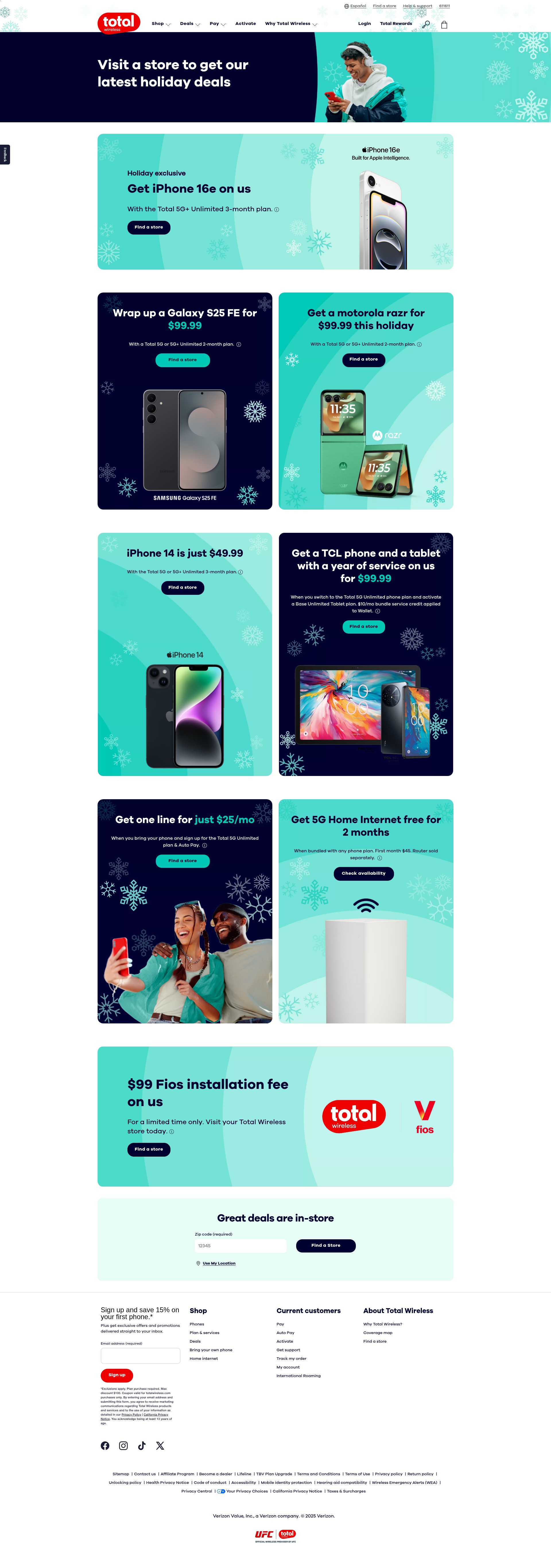 Landing Page