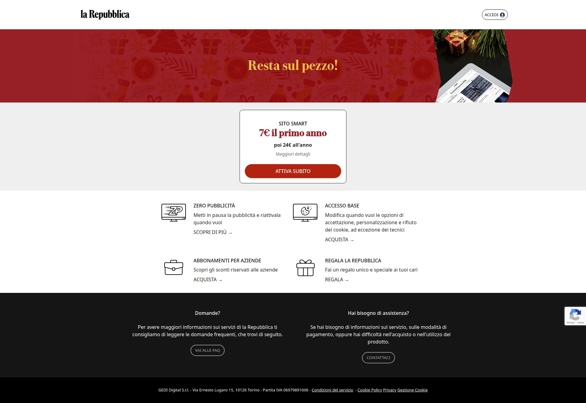 Landing Page