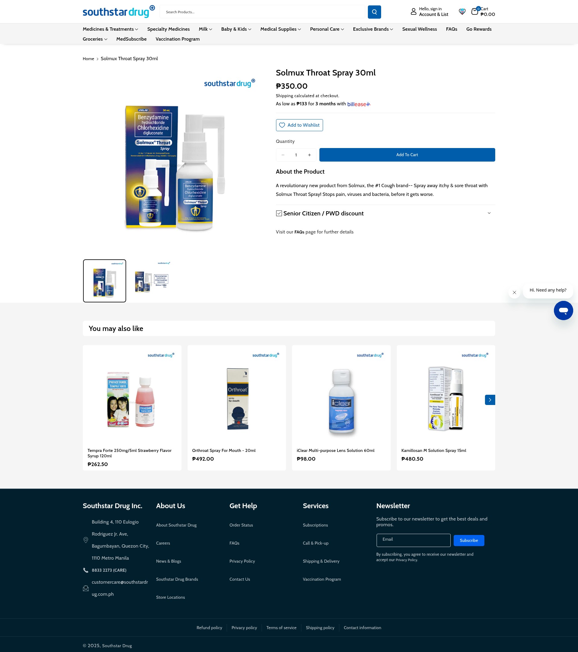 Landing Page