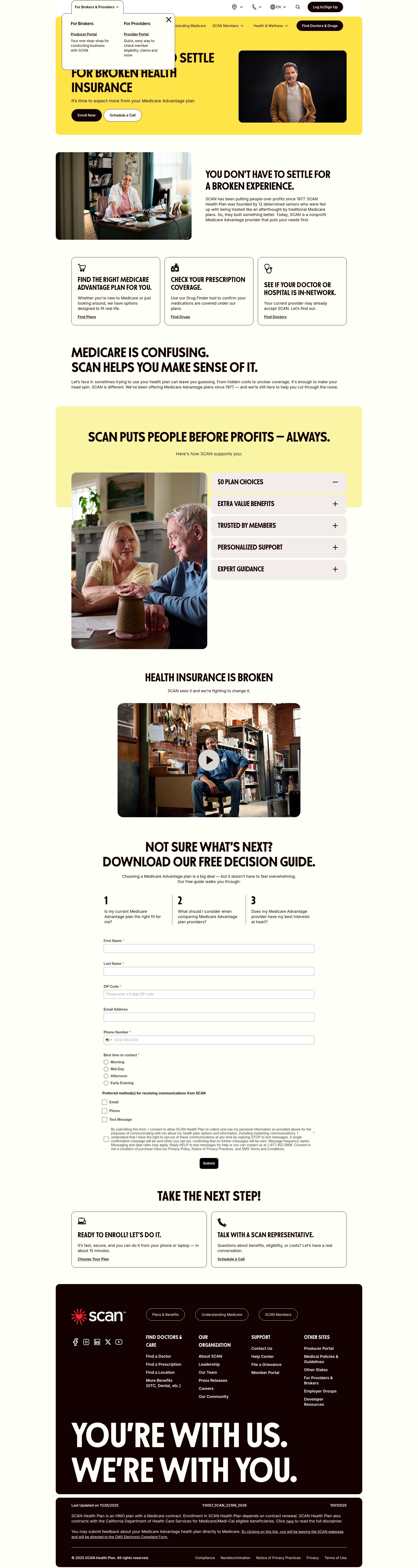 Landing Page