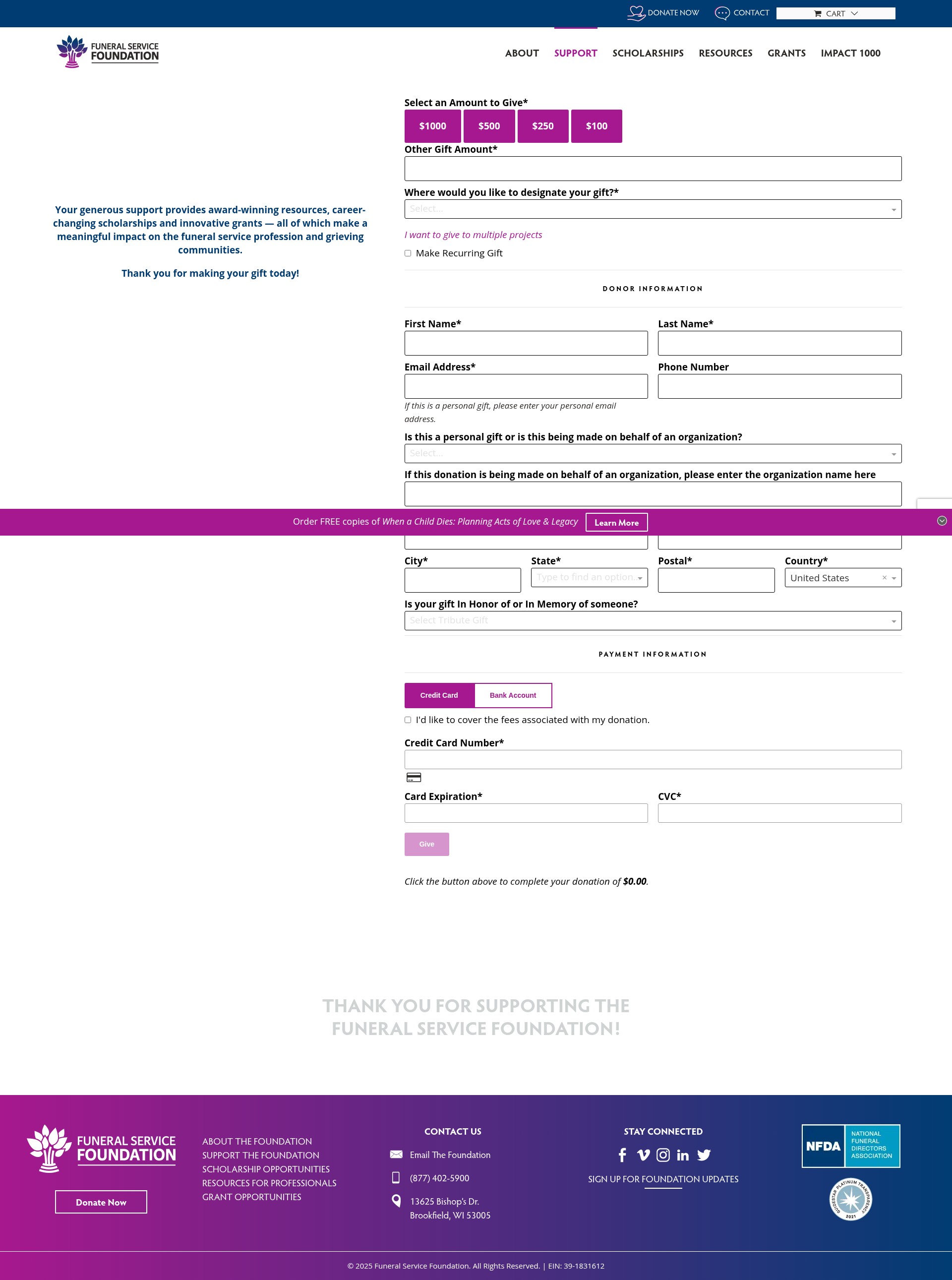 Landing Page