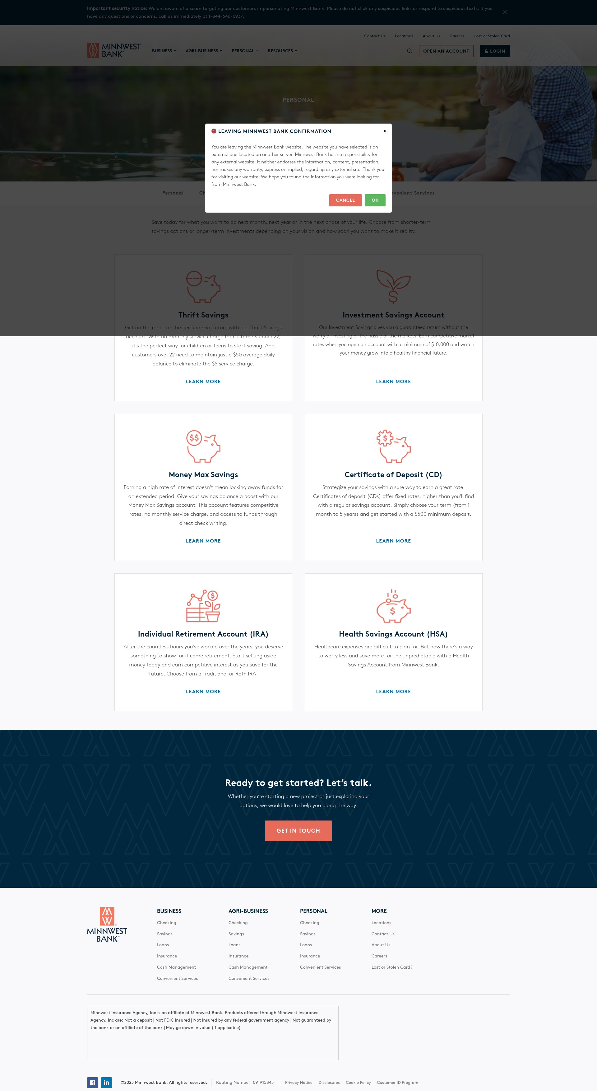 Landing Page