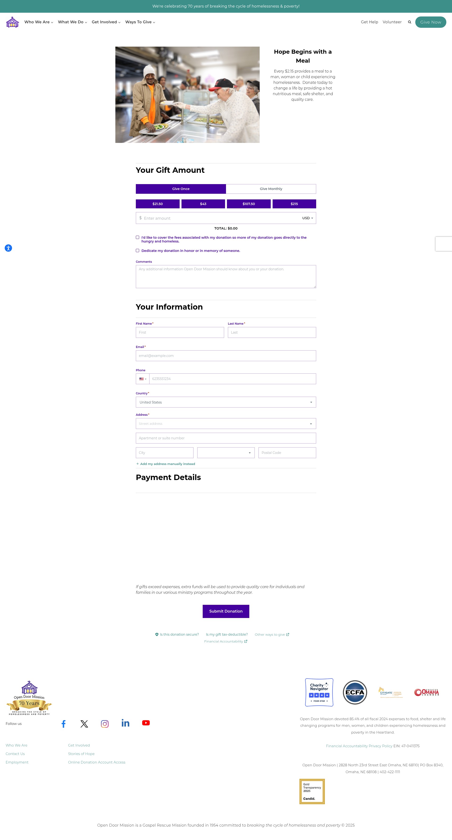 Landing Page
