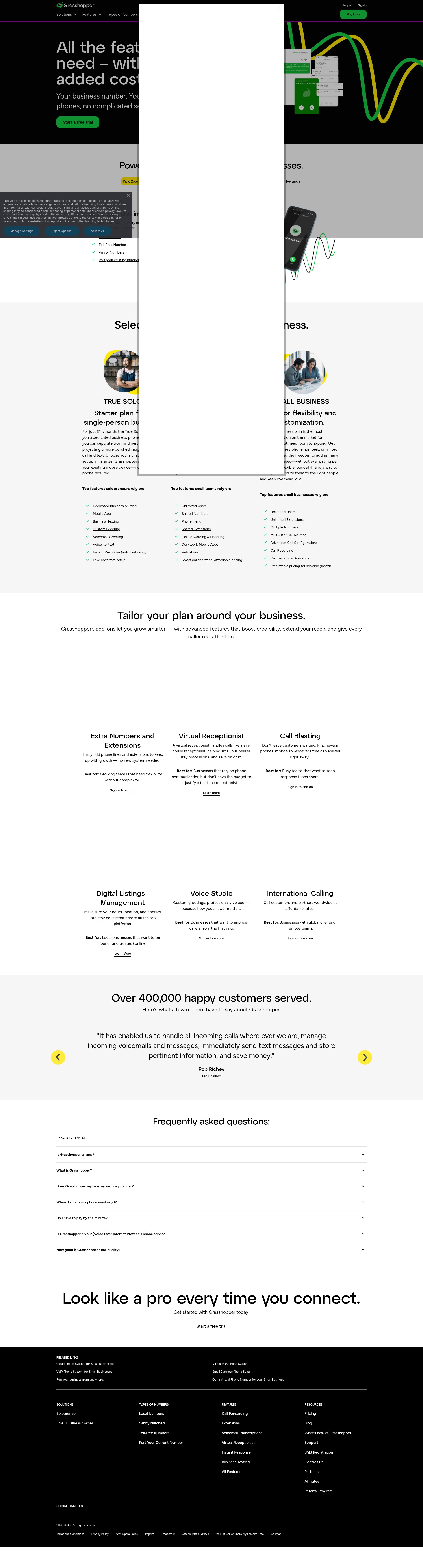 Landing Page