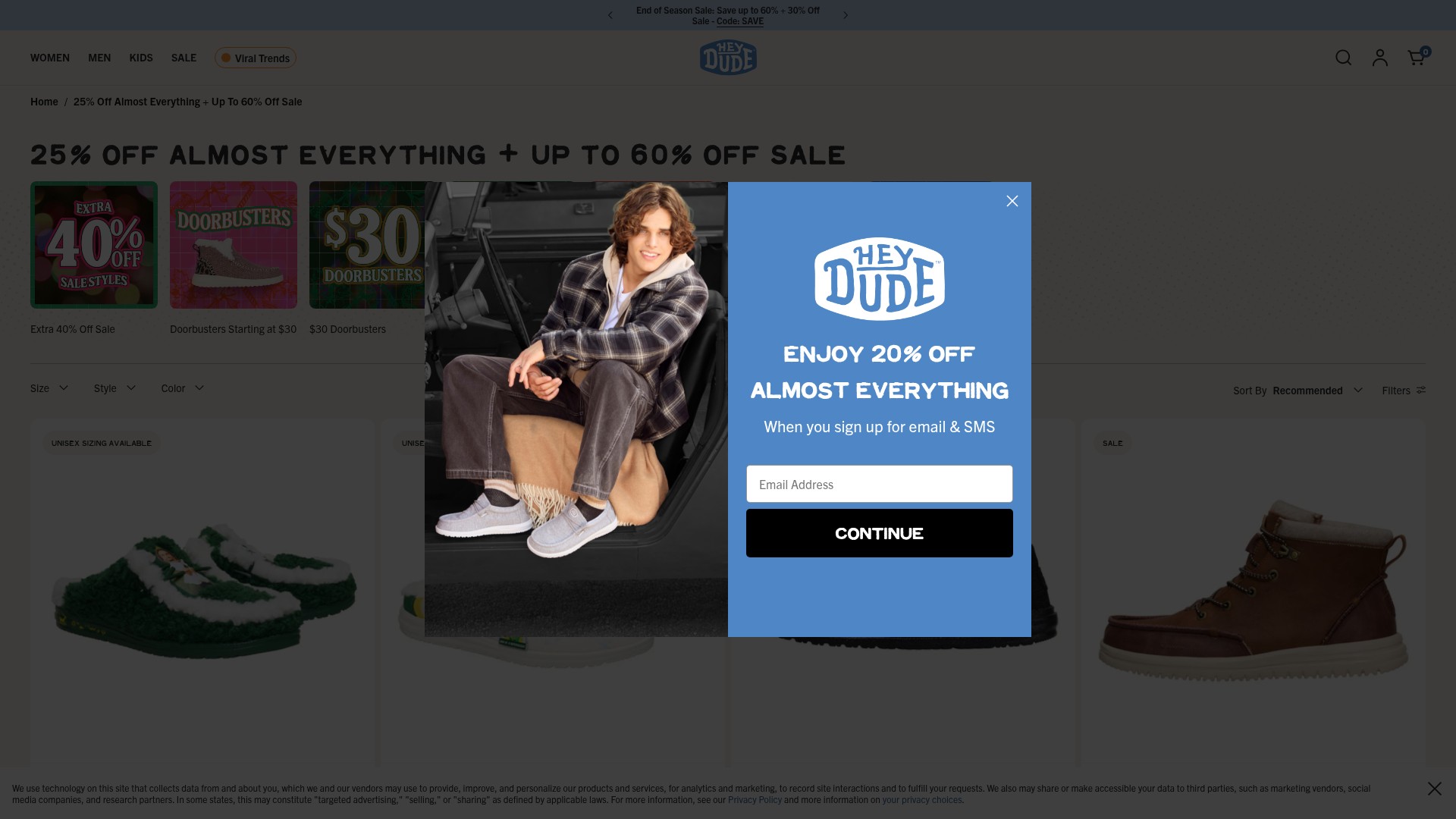 Landing Page