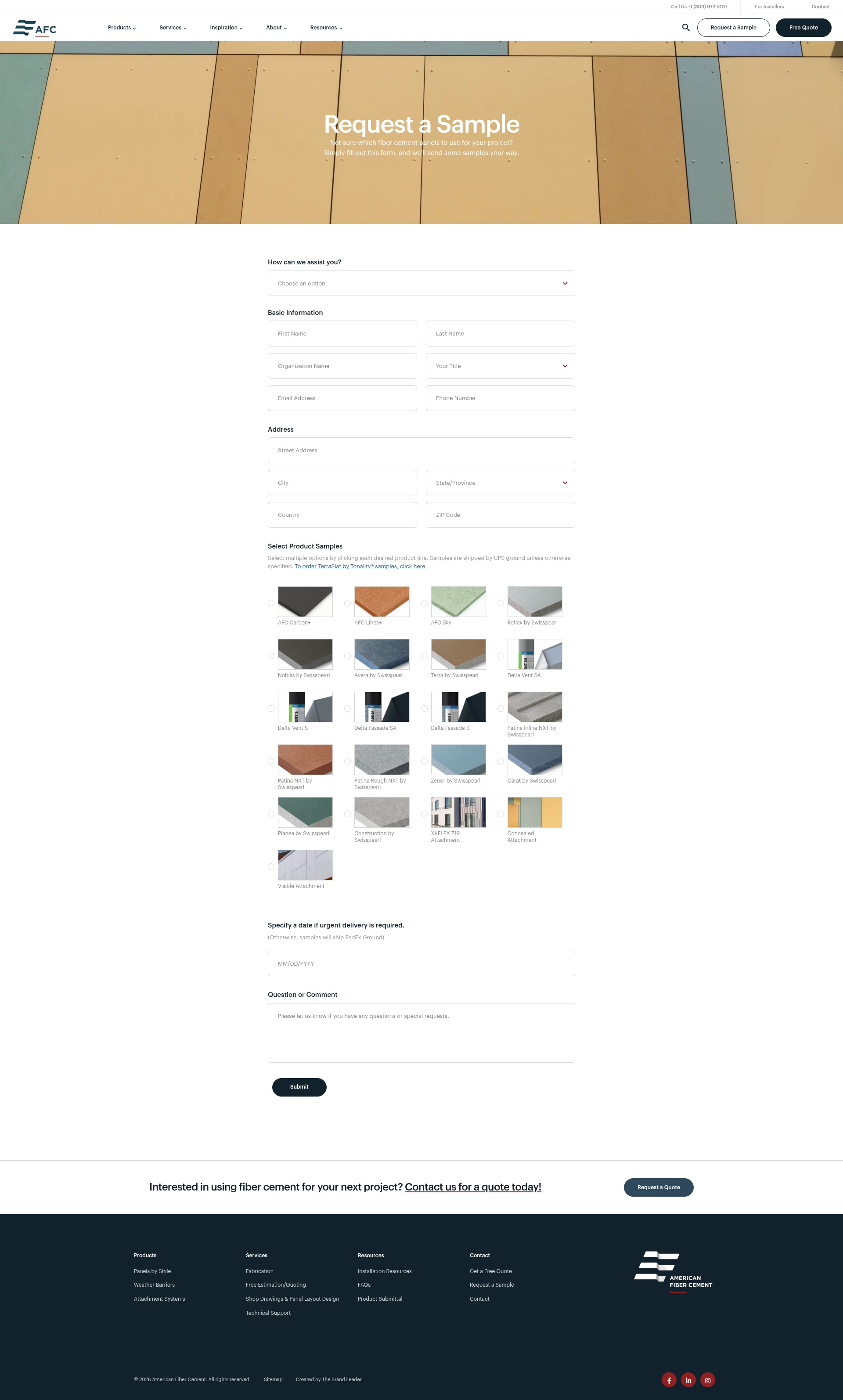 Landing Page