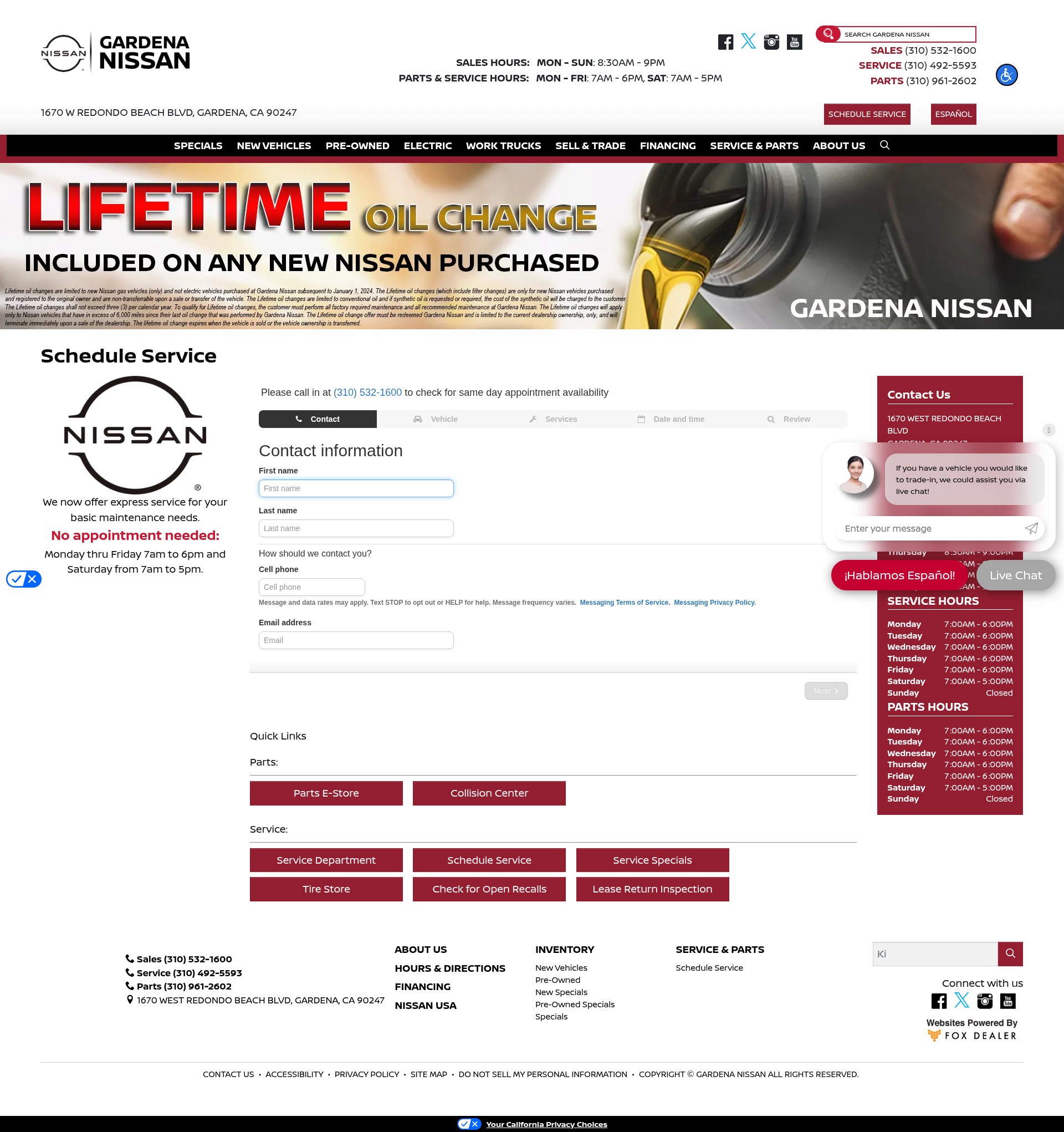 Landing Page