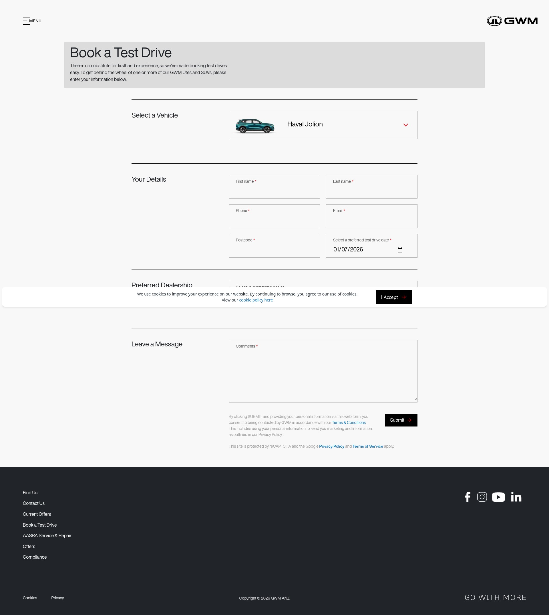 Landing Page