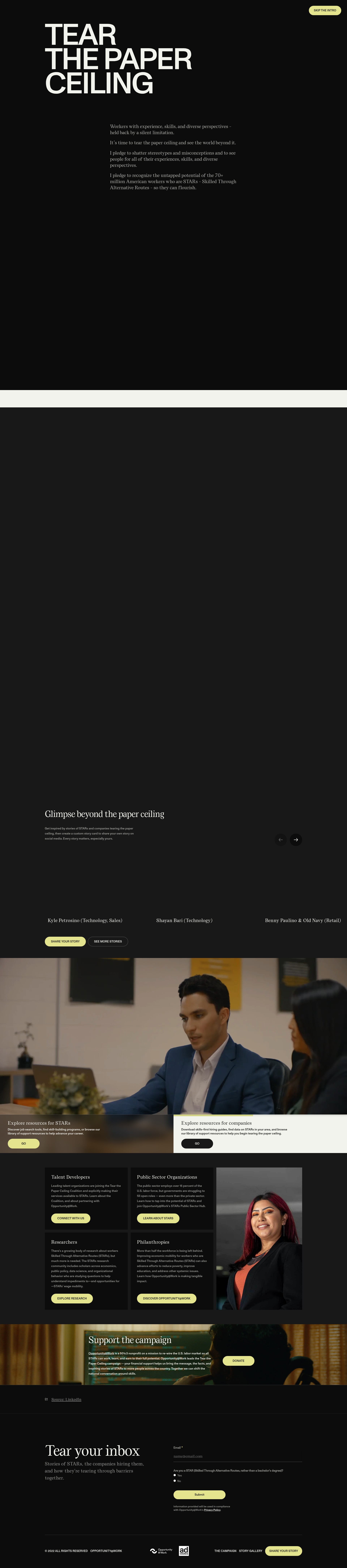 Landing Page
