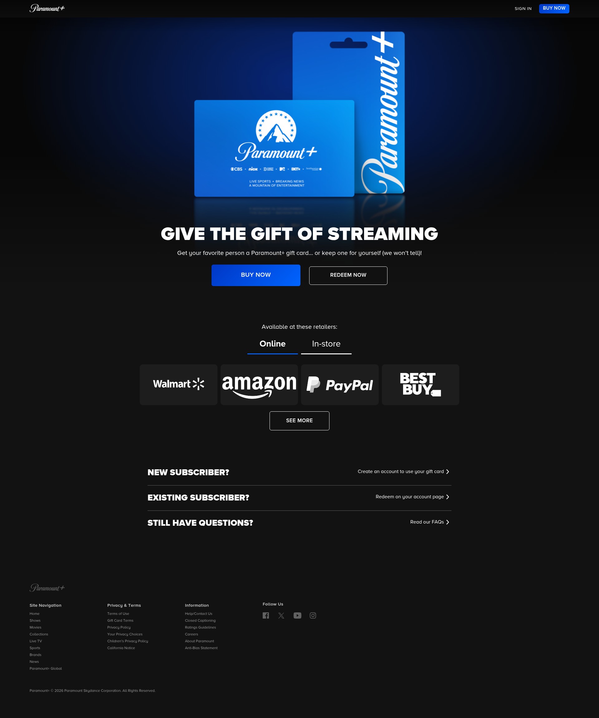 Landing Page