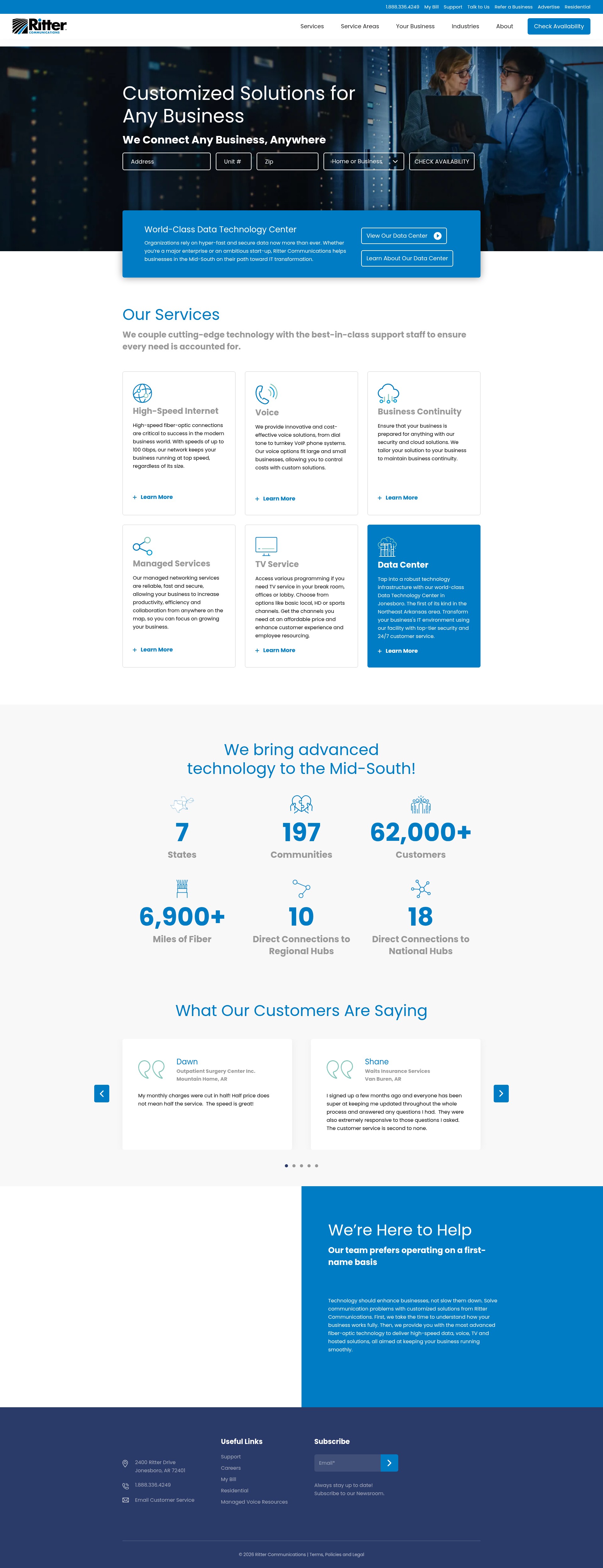 Landing Page