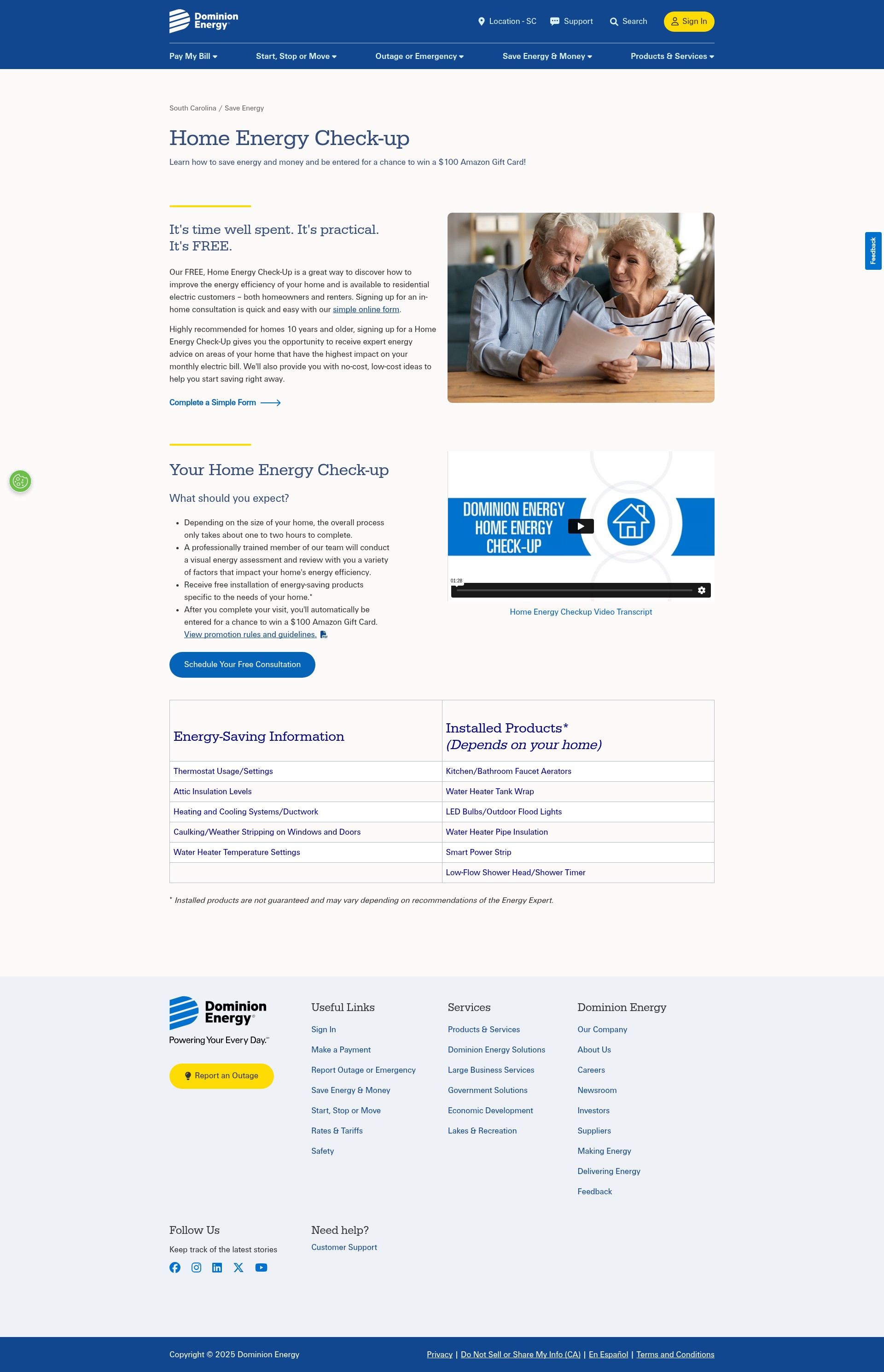 Landing Page