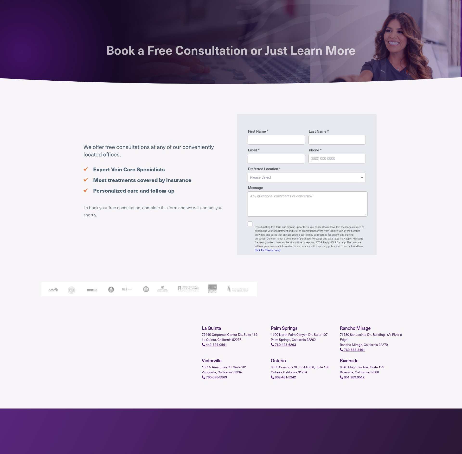 Landing Page