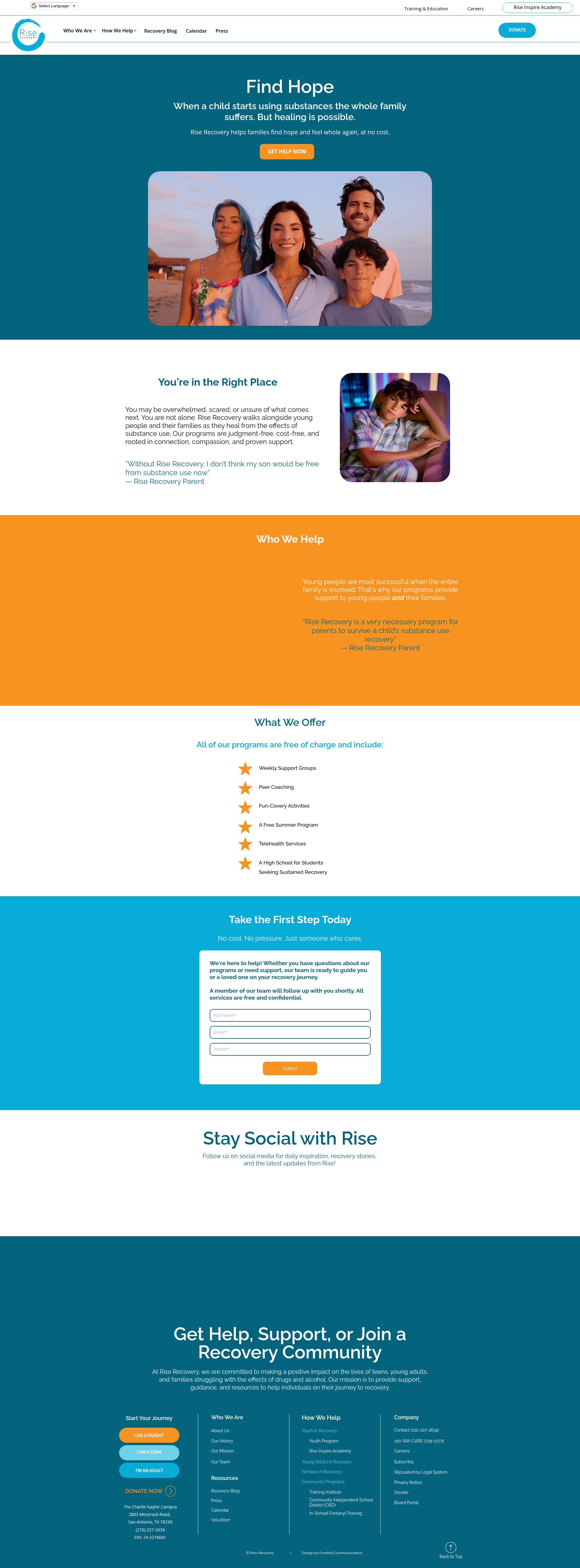 Landing Page