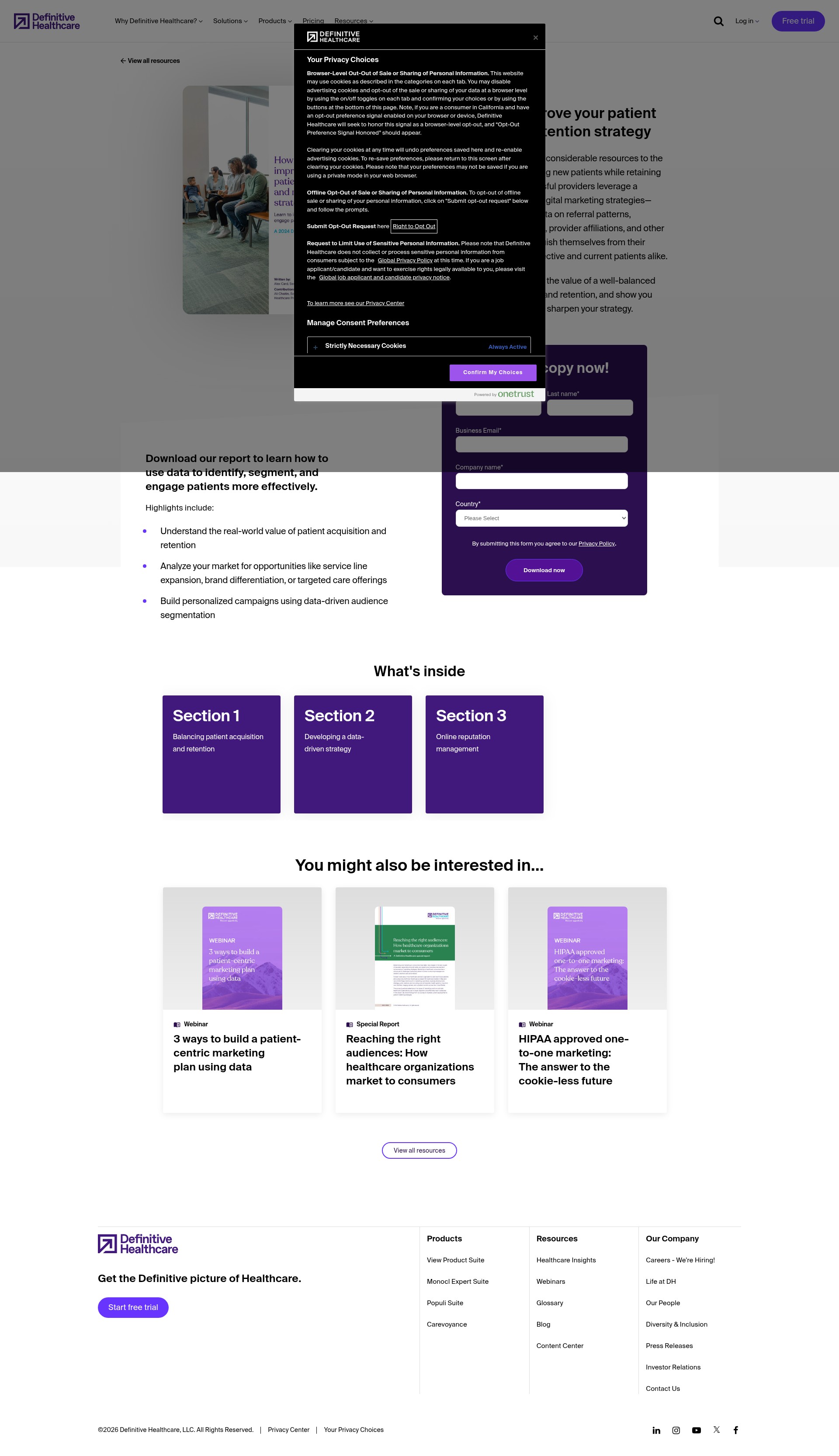 Landing Page