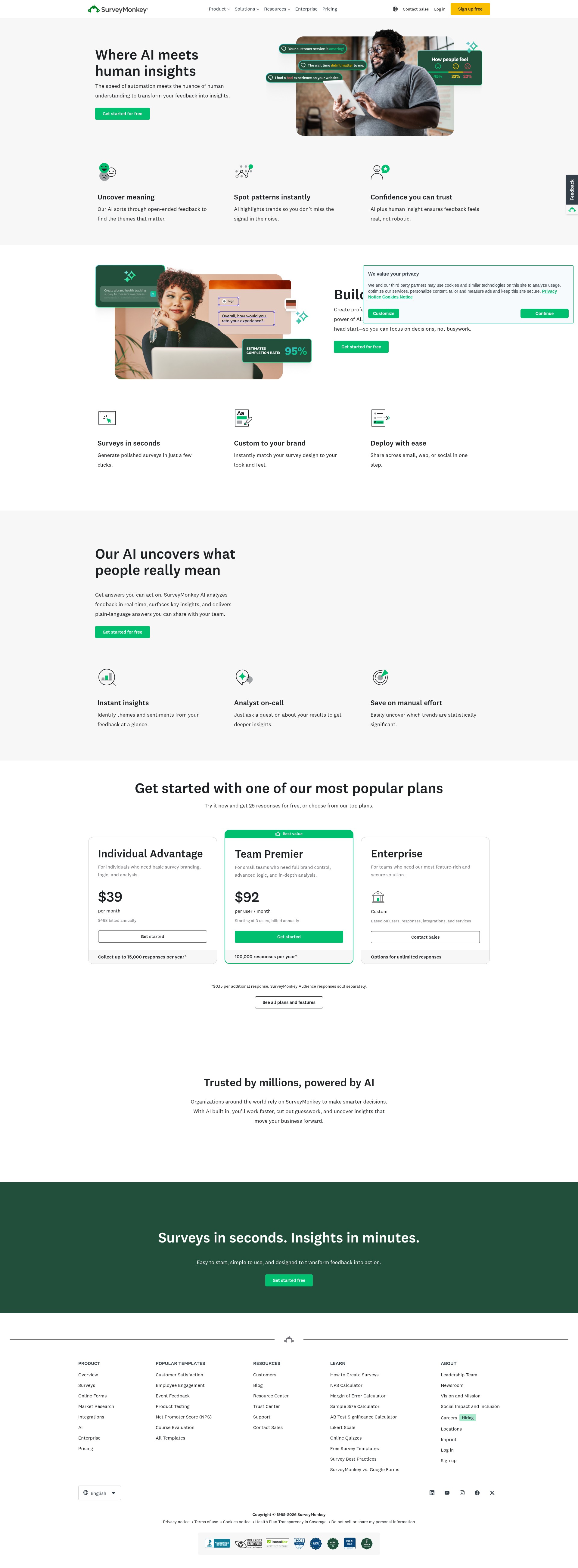 Landing Page