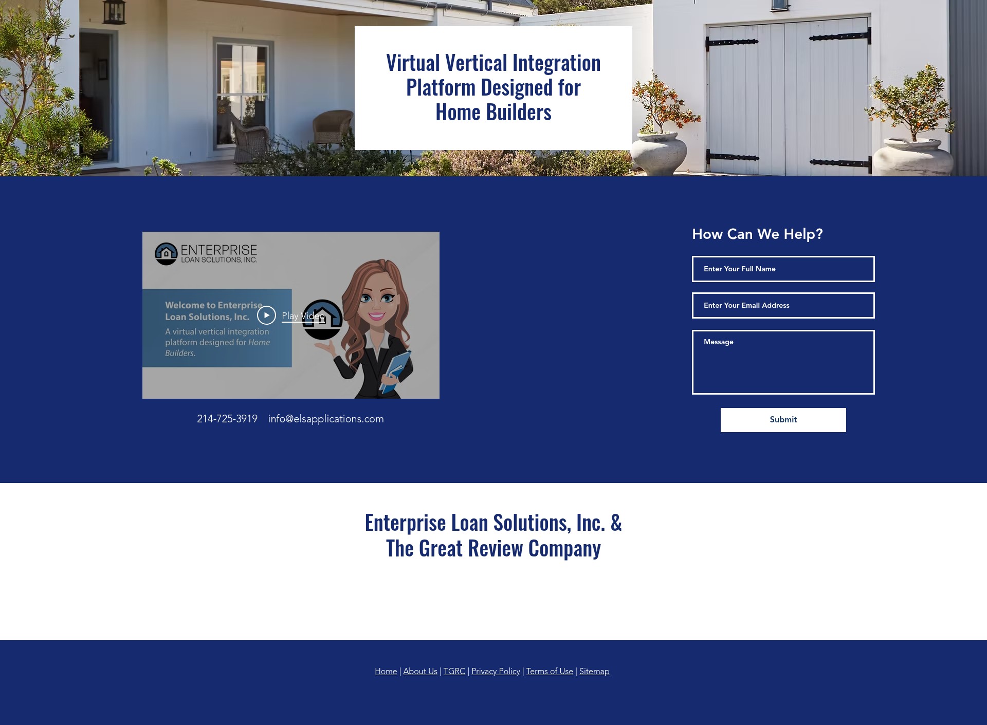 Landing Page