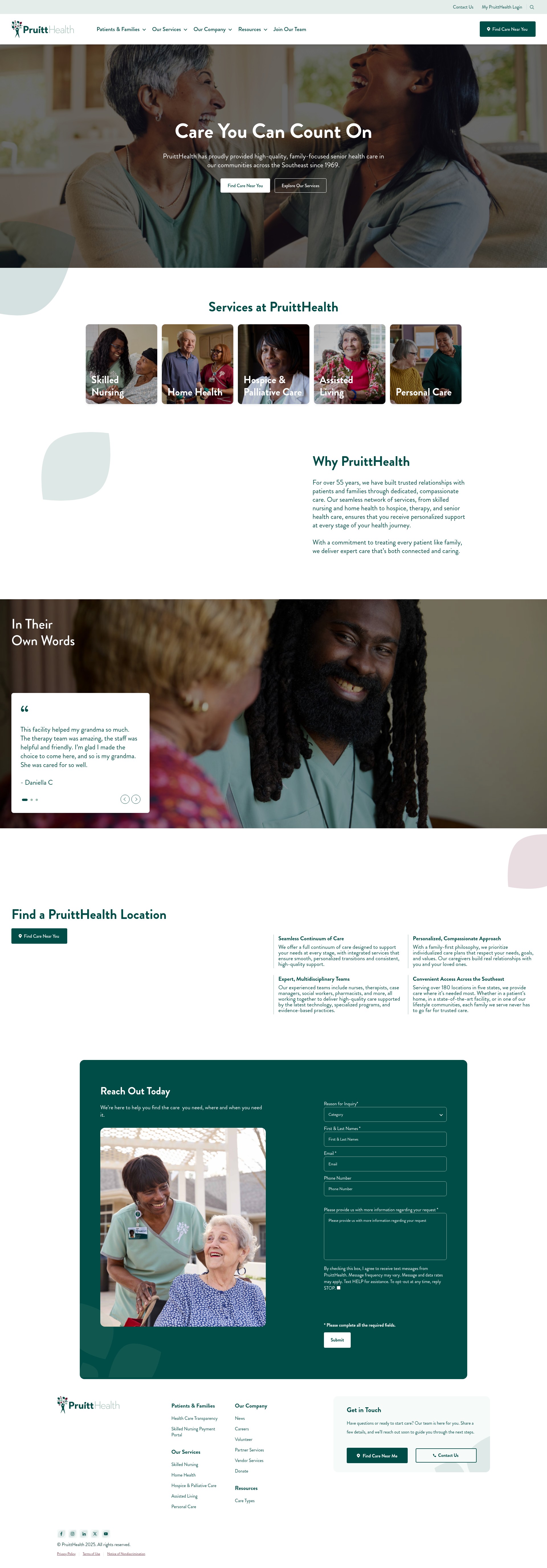 Landing Page