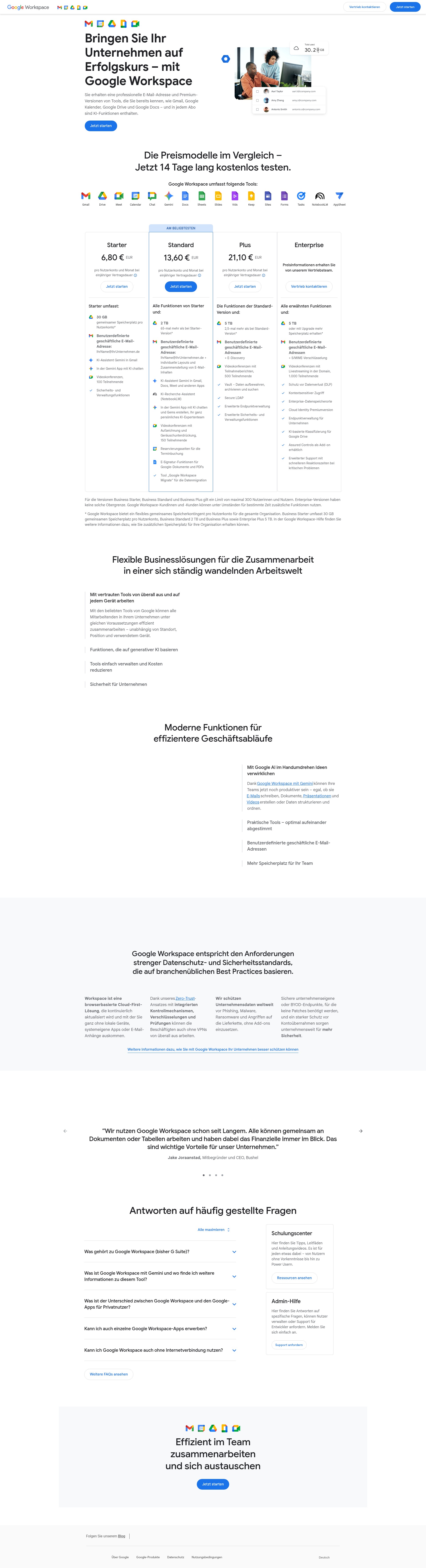 Landing Page