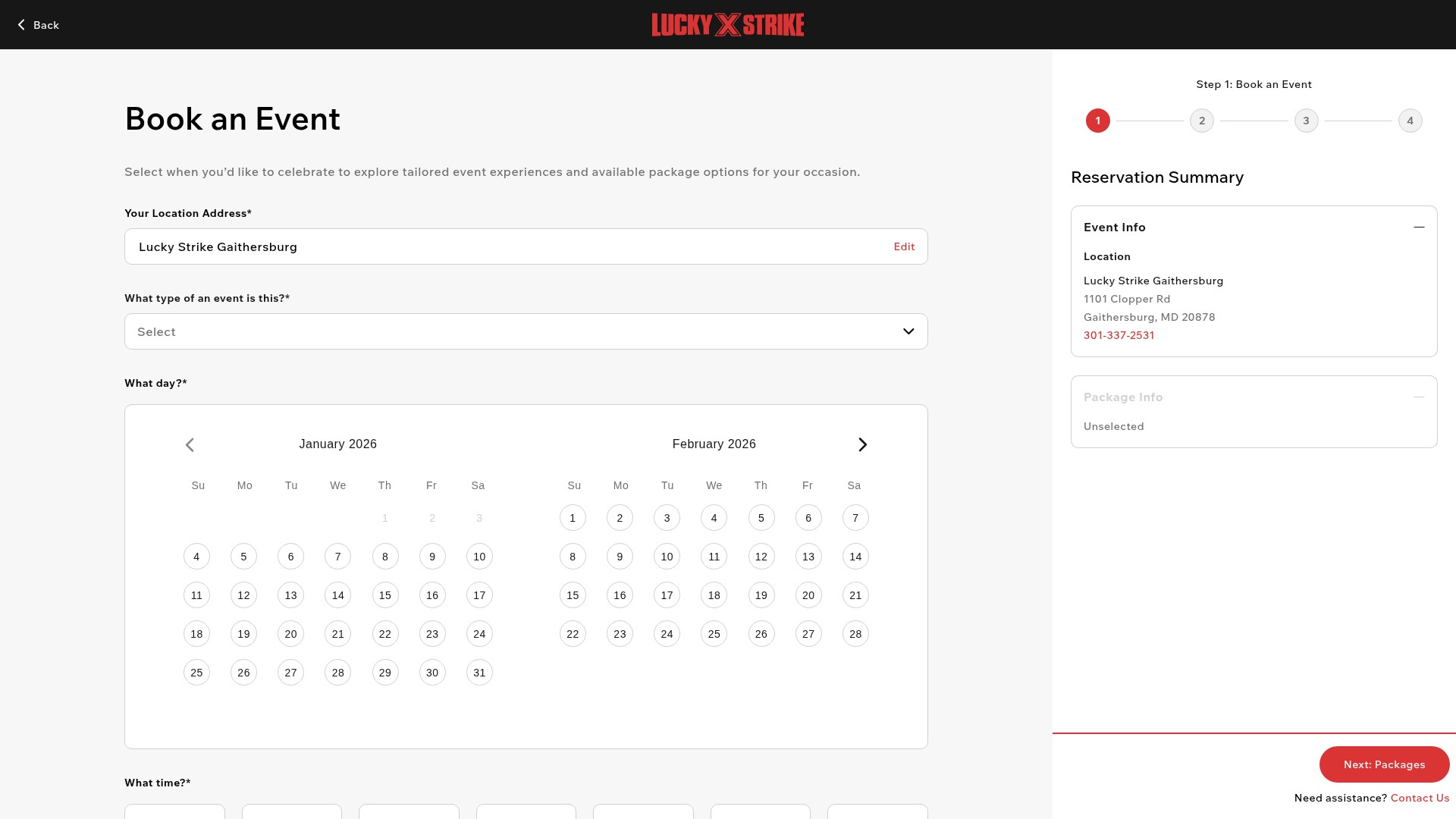 Landing Page