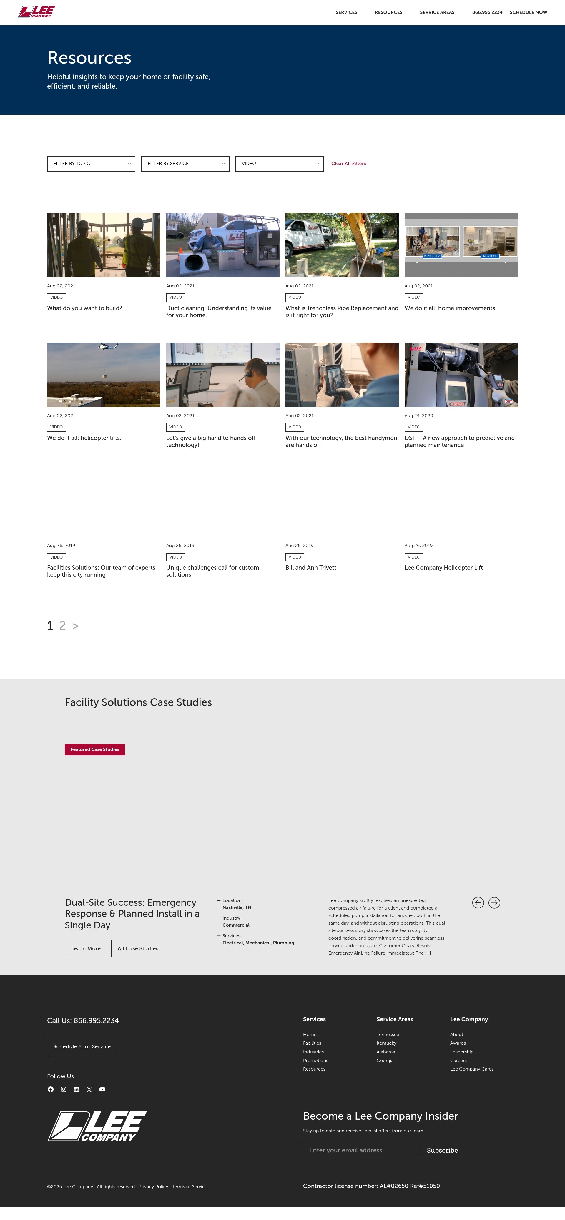 Landing Page