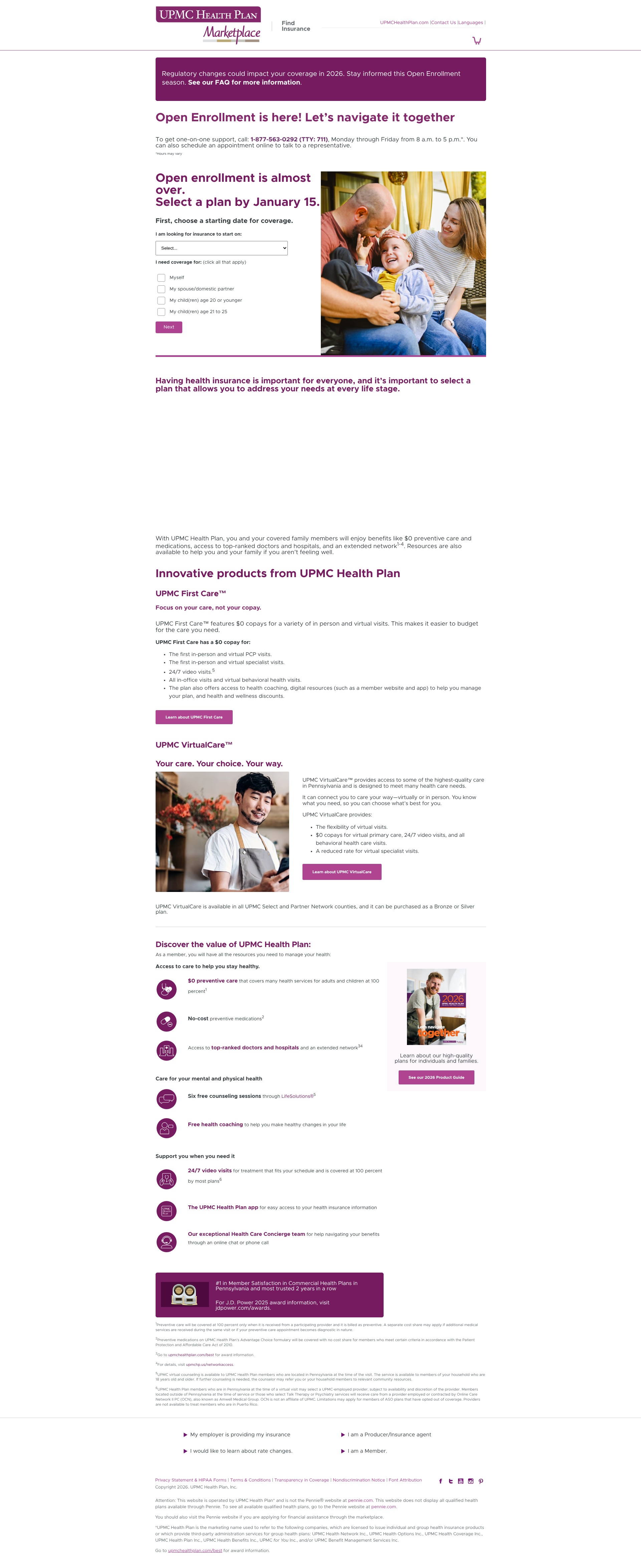 Landing Page