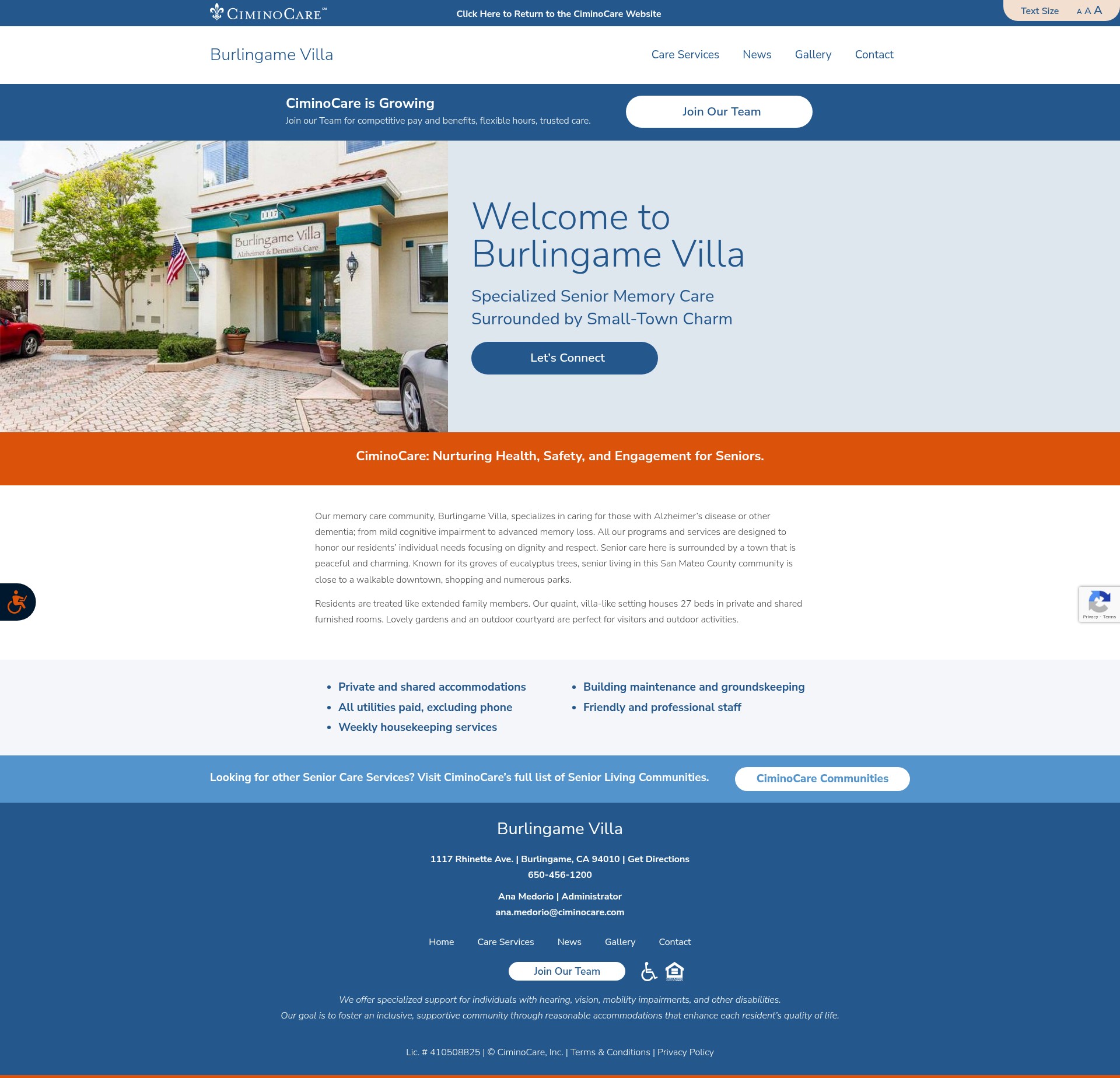 Landing Page