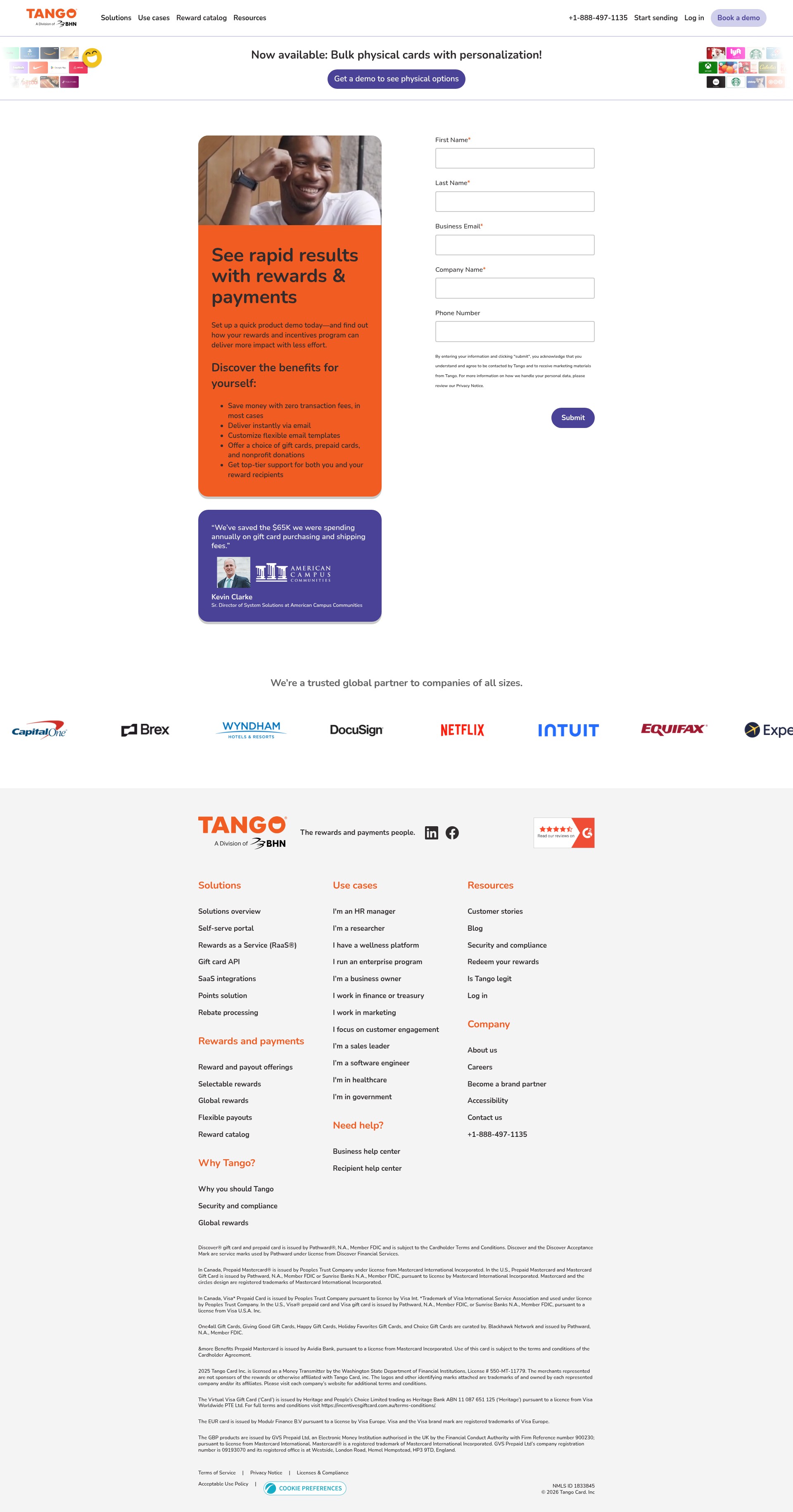 Landing Page