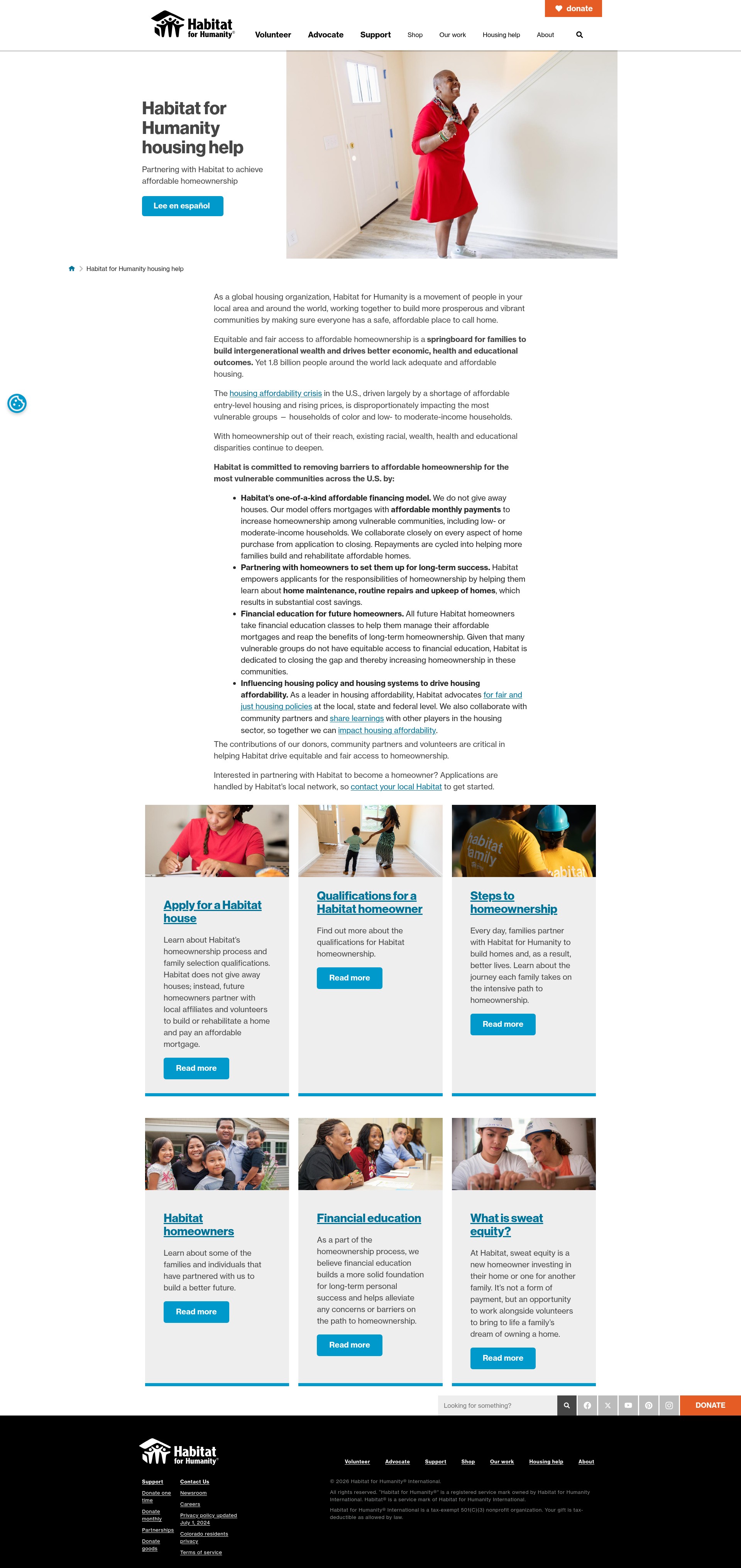 Landing Page