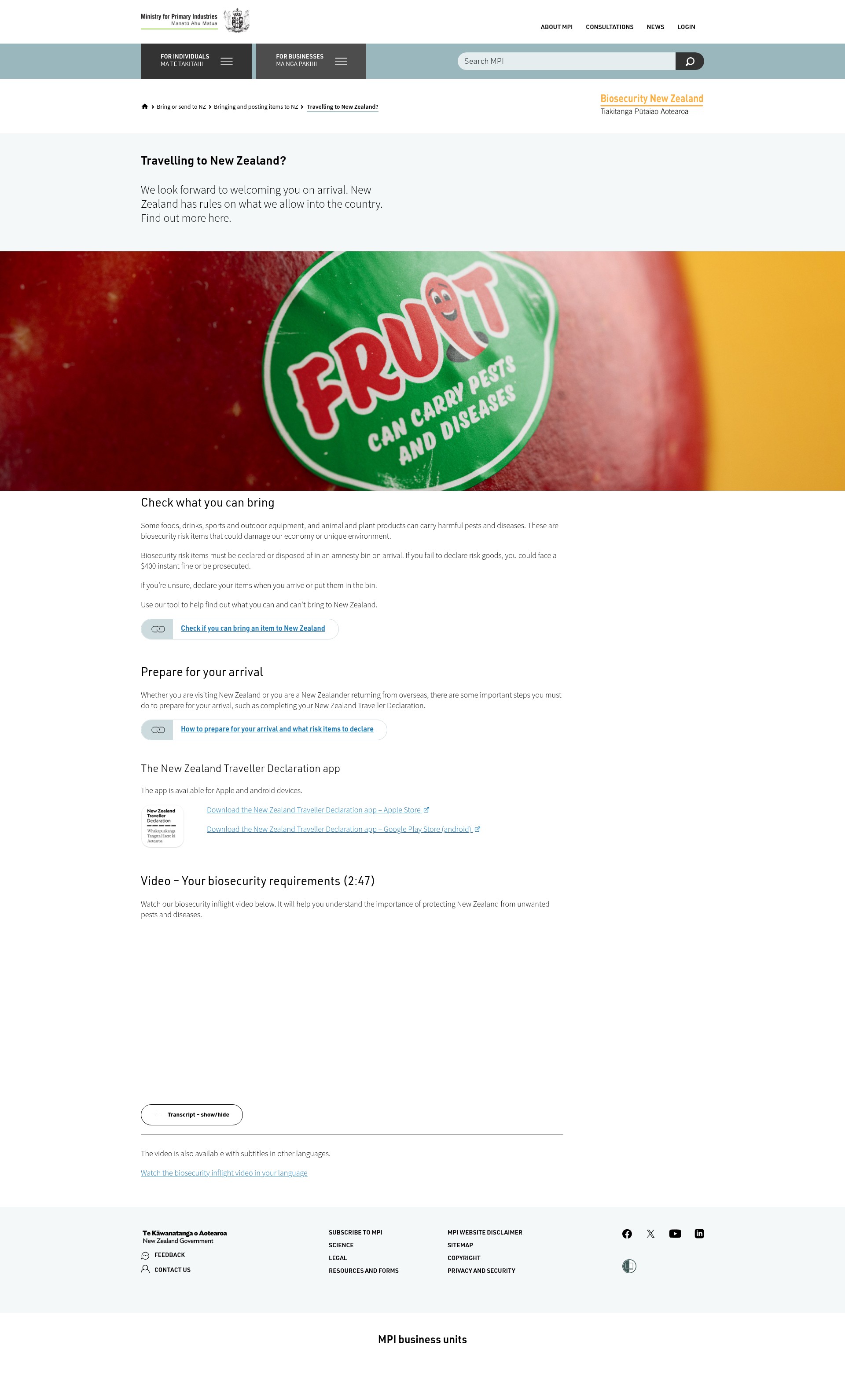 Landing Page