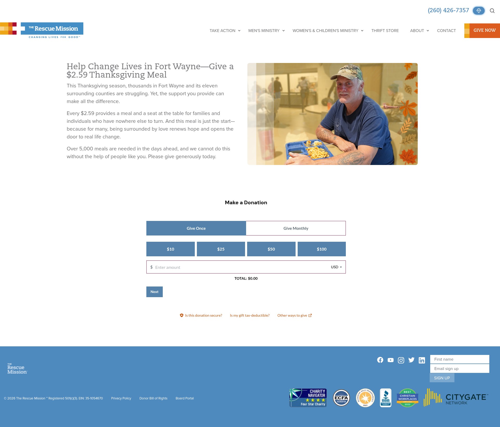 Landing Page