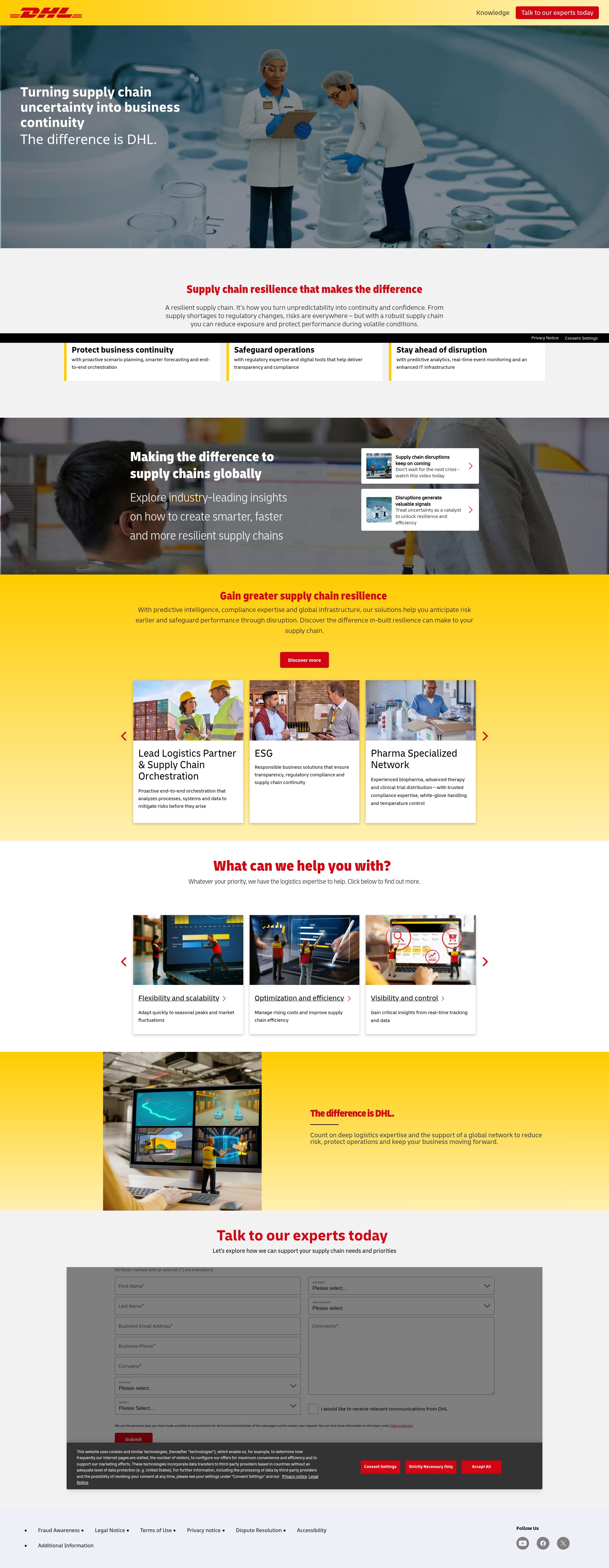 Landing Page