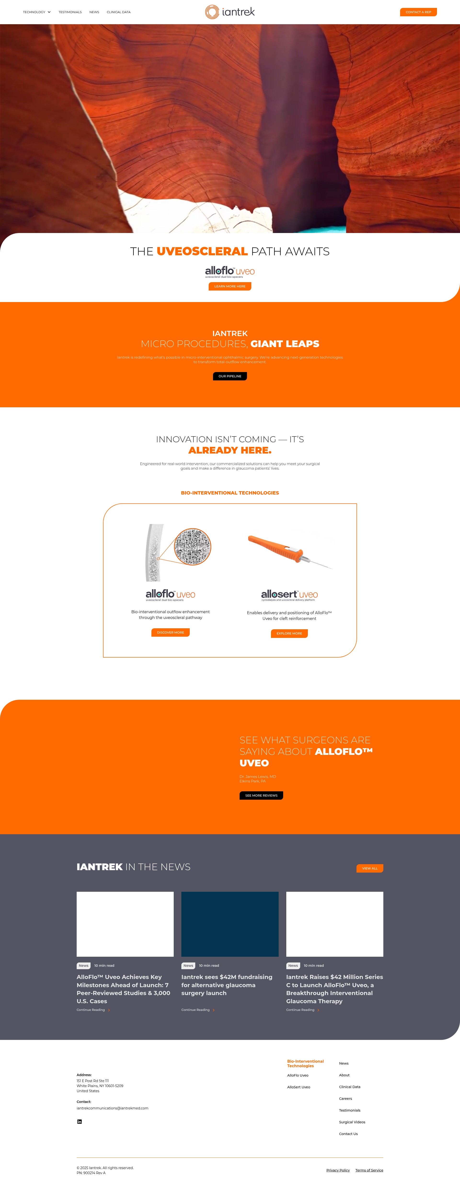Landing Page