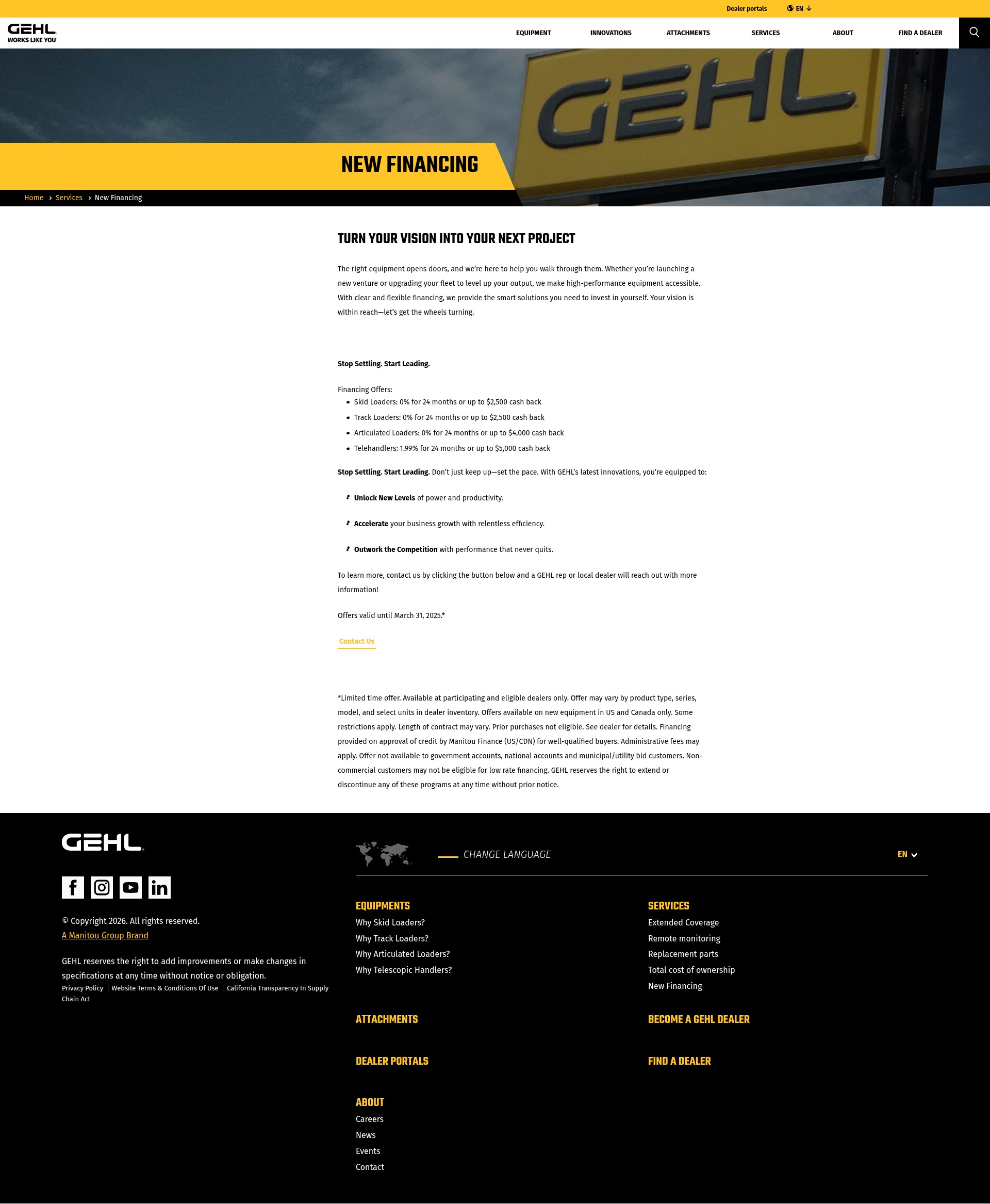 Landing Page