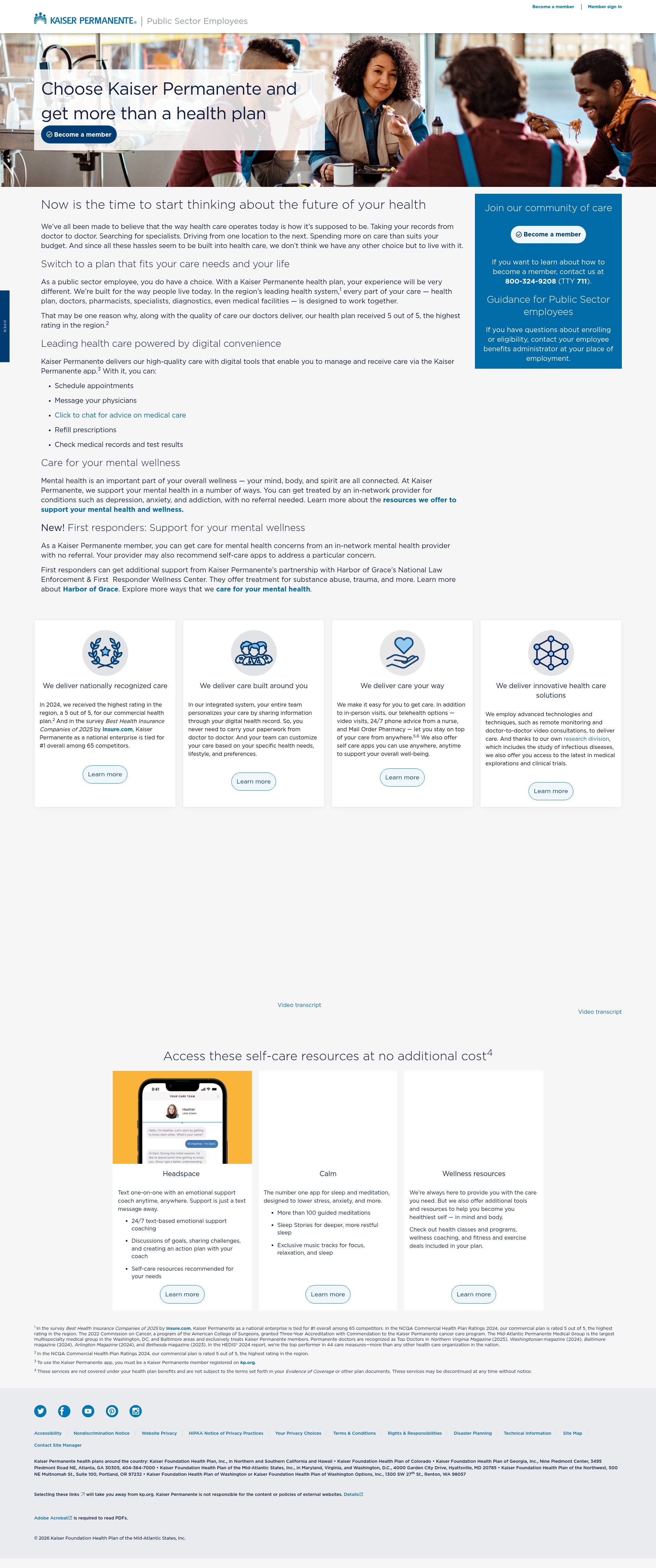 Landing Page