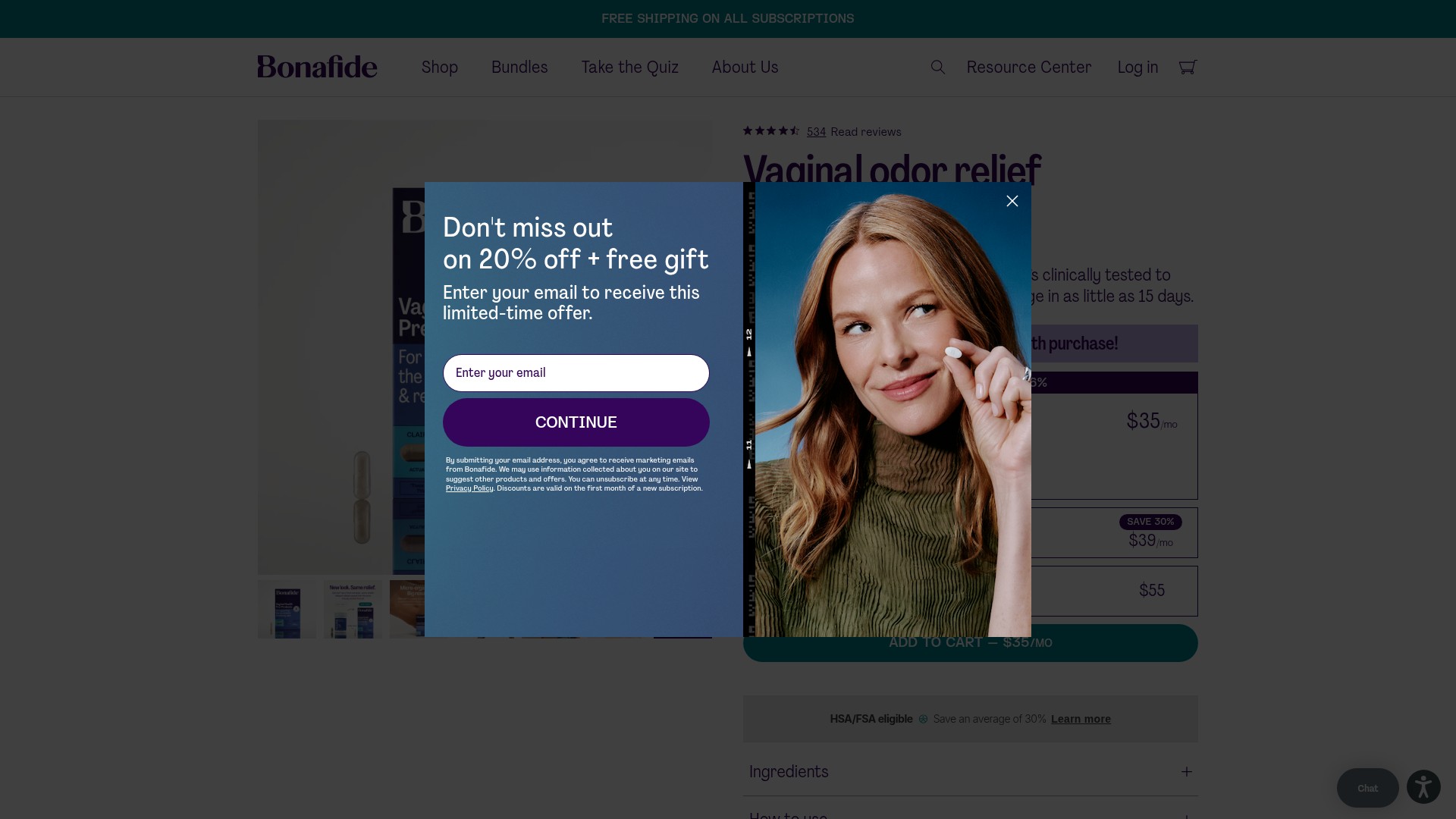 Landing Page