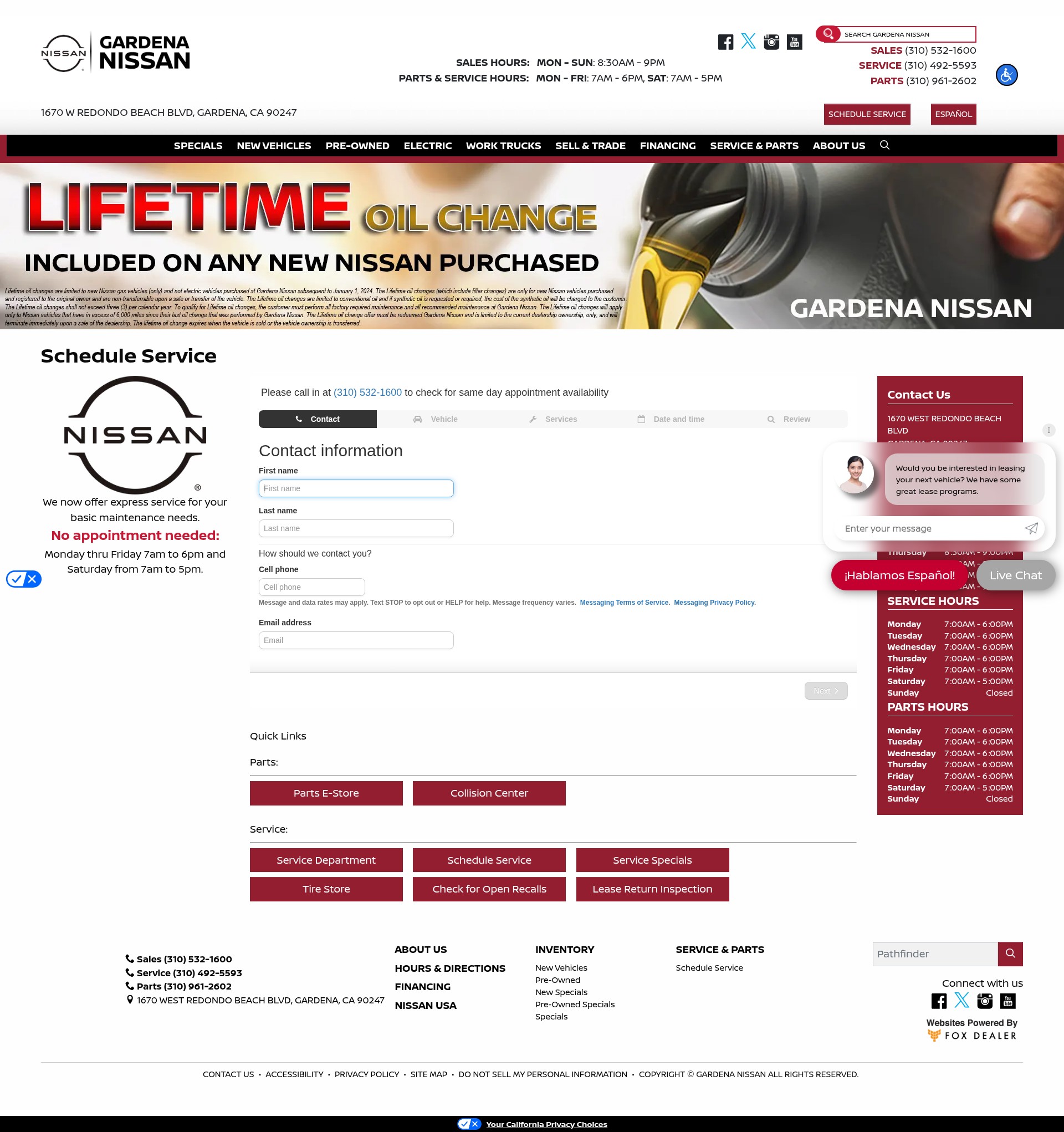 Landing Page