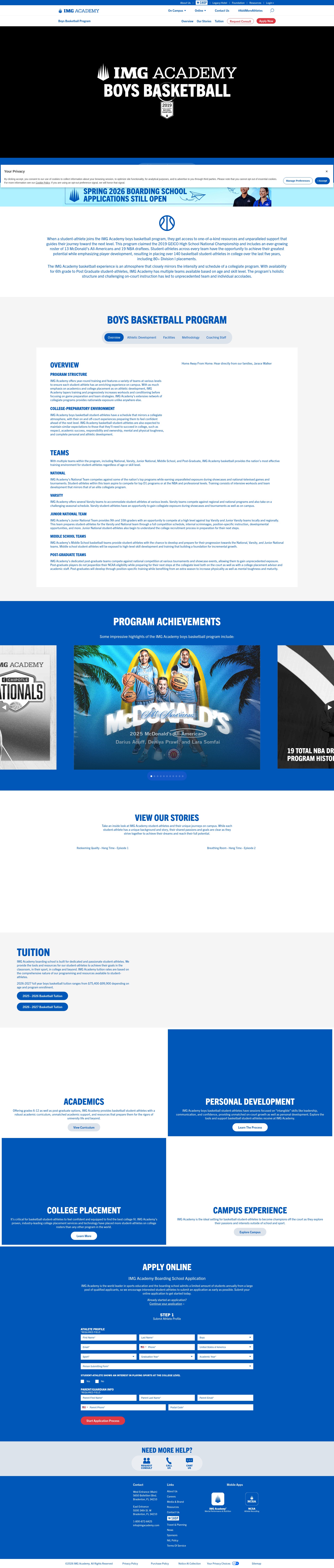 Landing Page