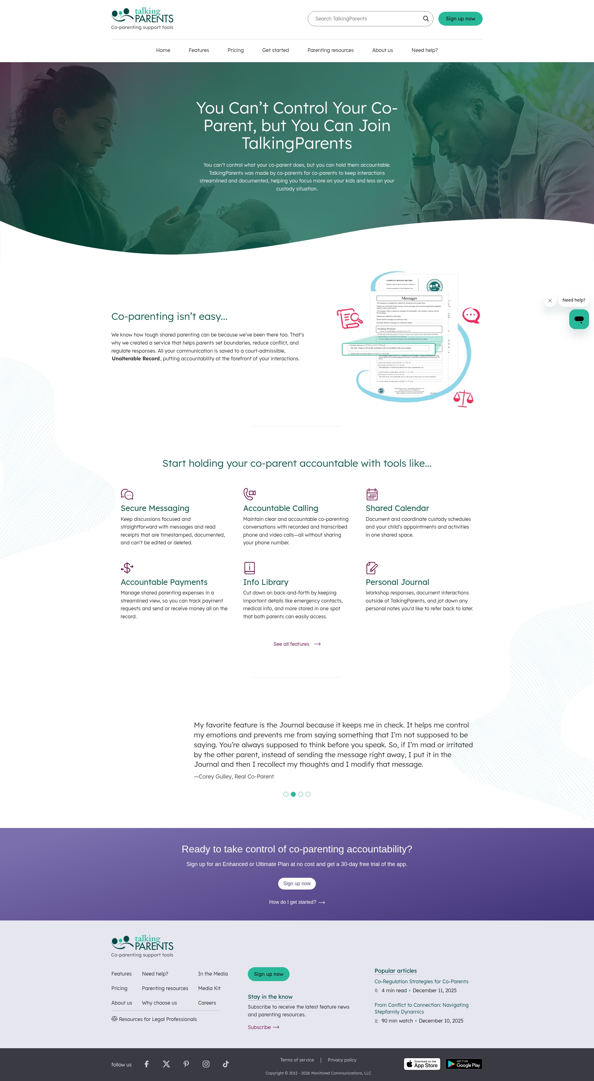 Landing Page