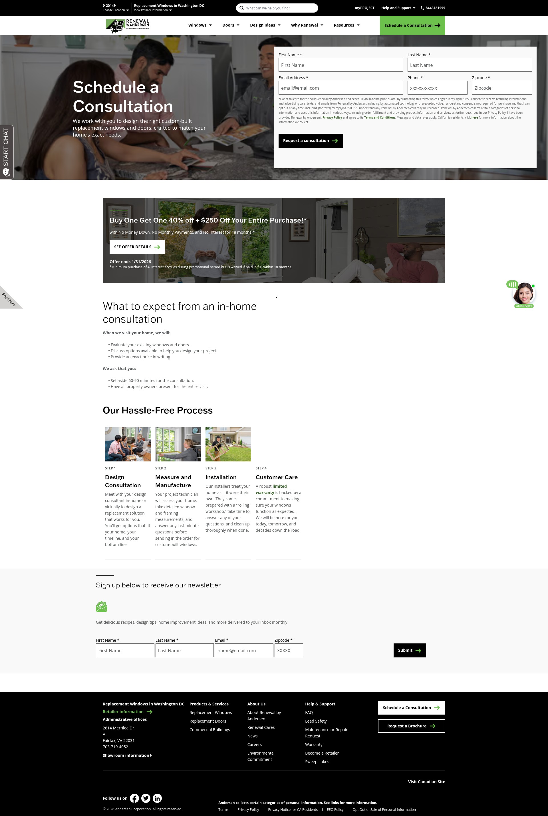 Landing Page