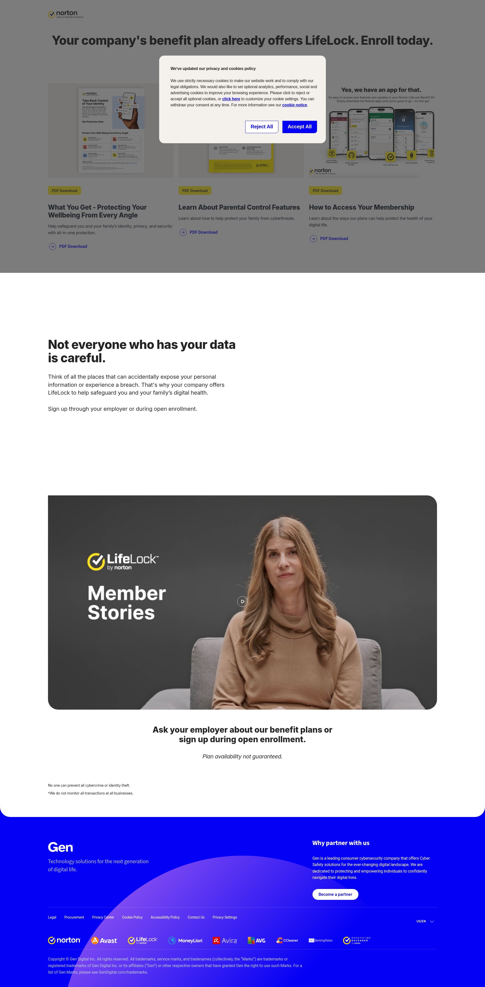 Landing Page