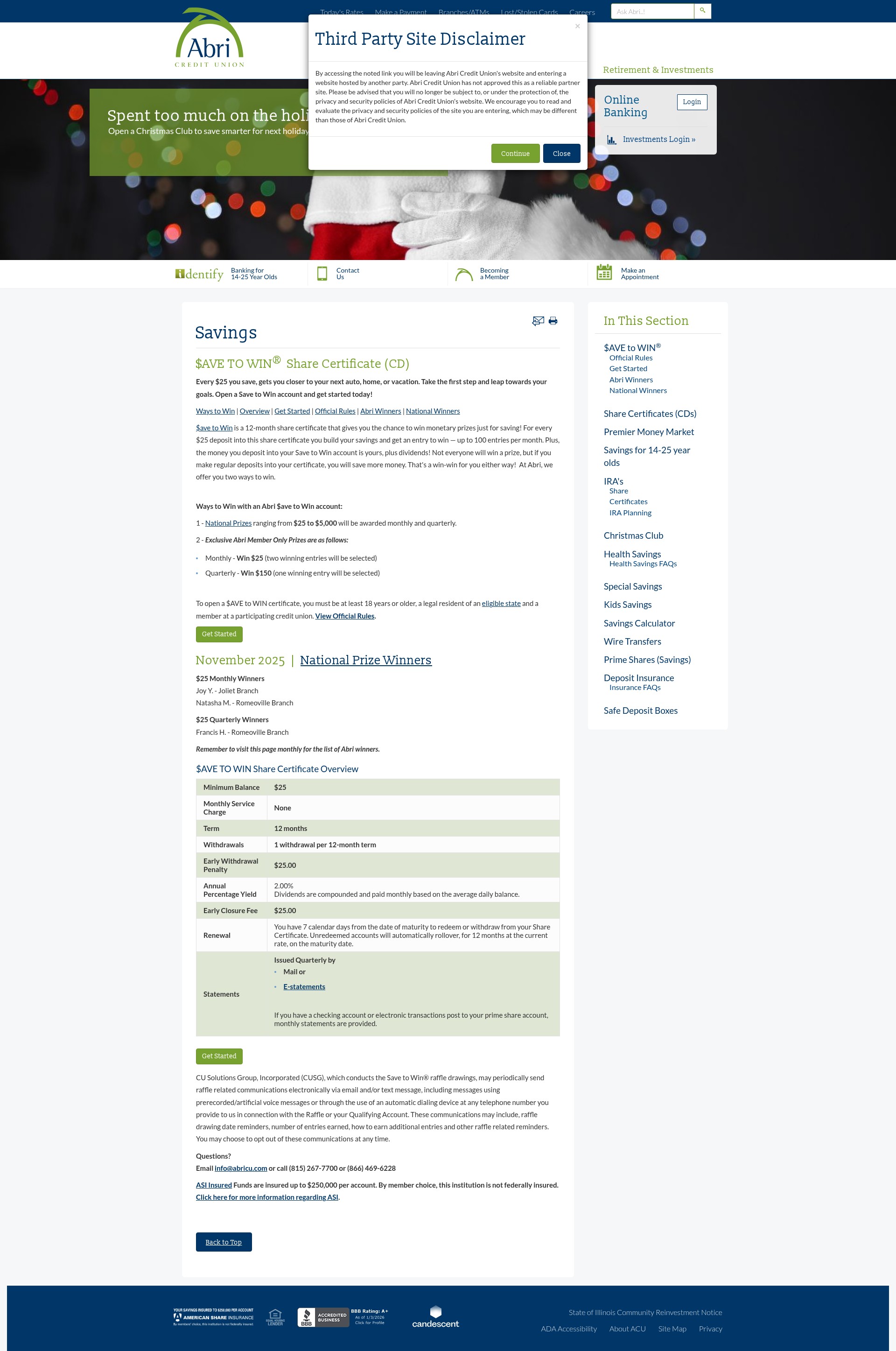 Landing Page