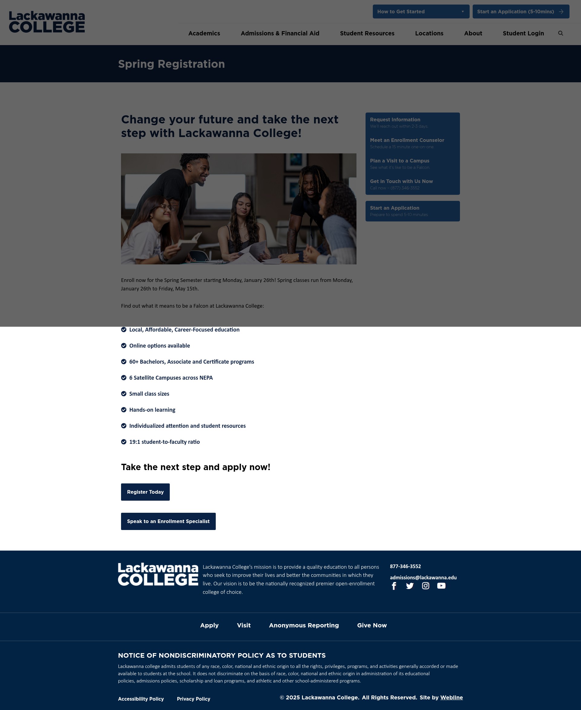 Landing Page