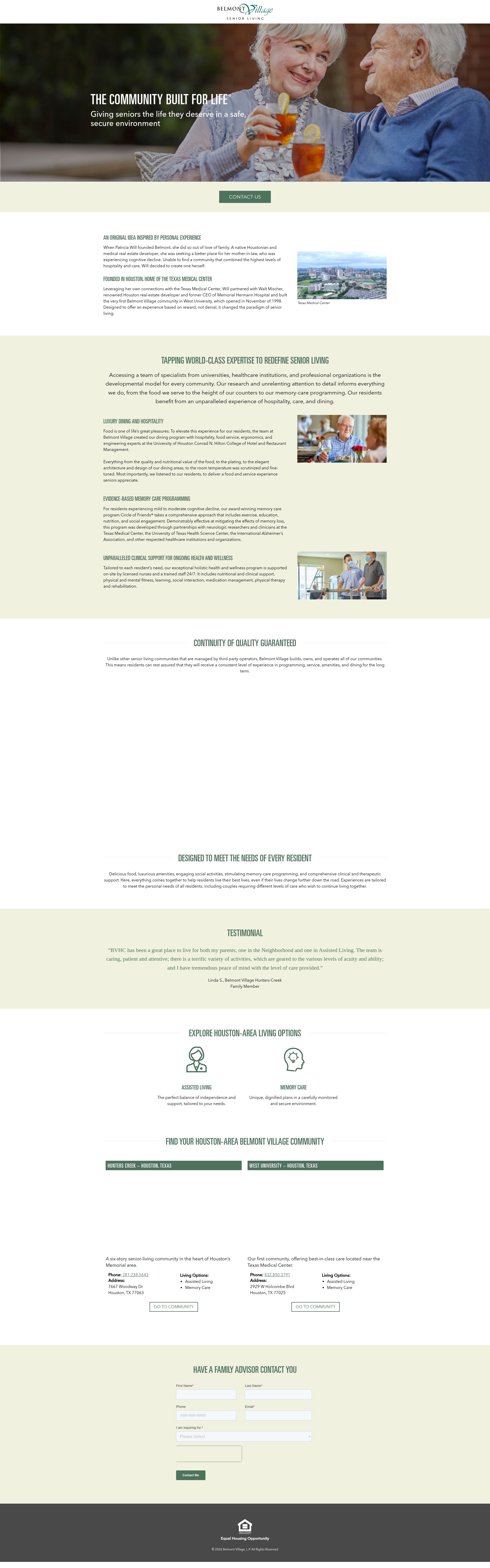 Landing Page