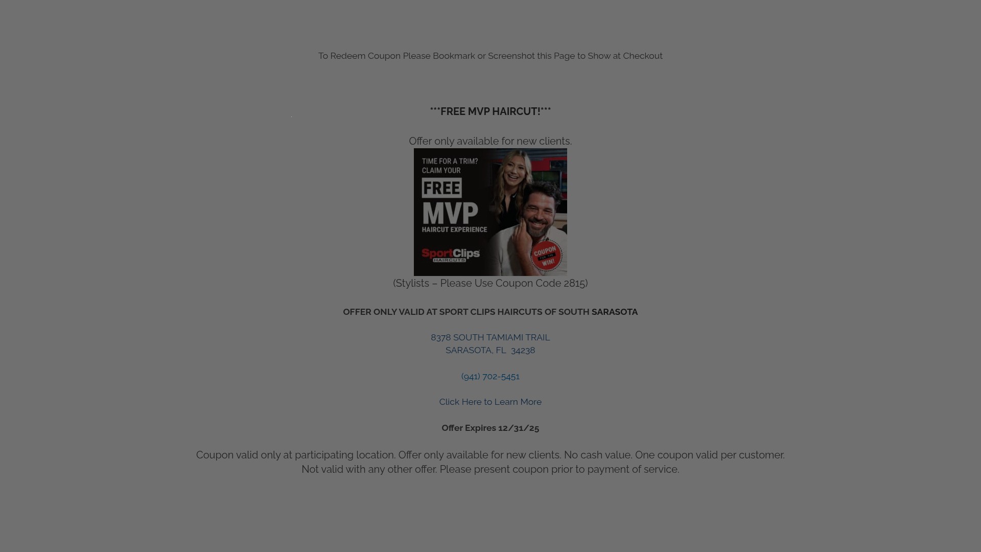 Landing Page