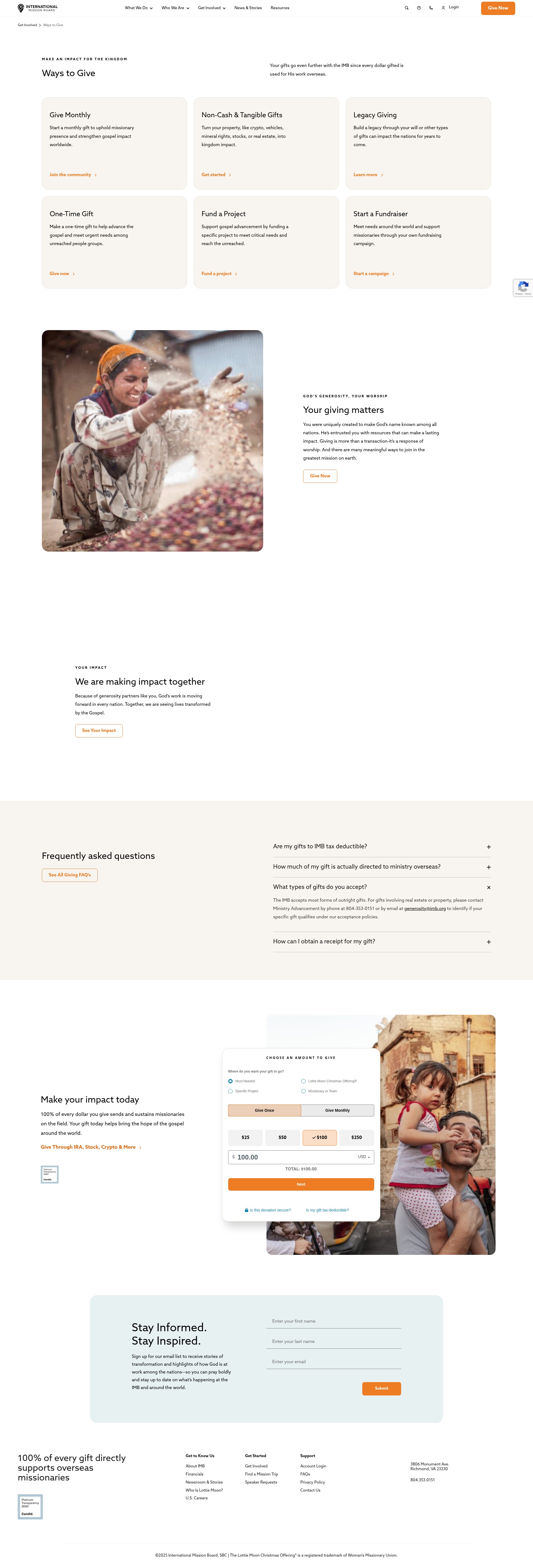 Landing Page
